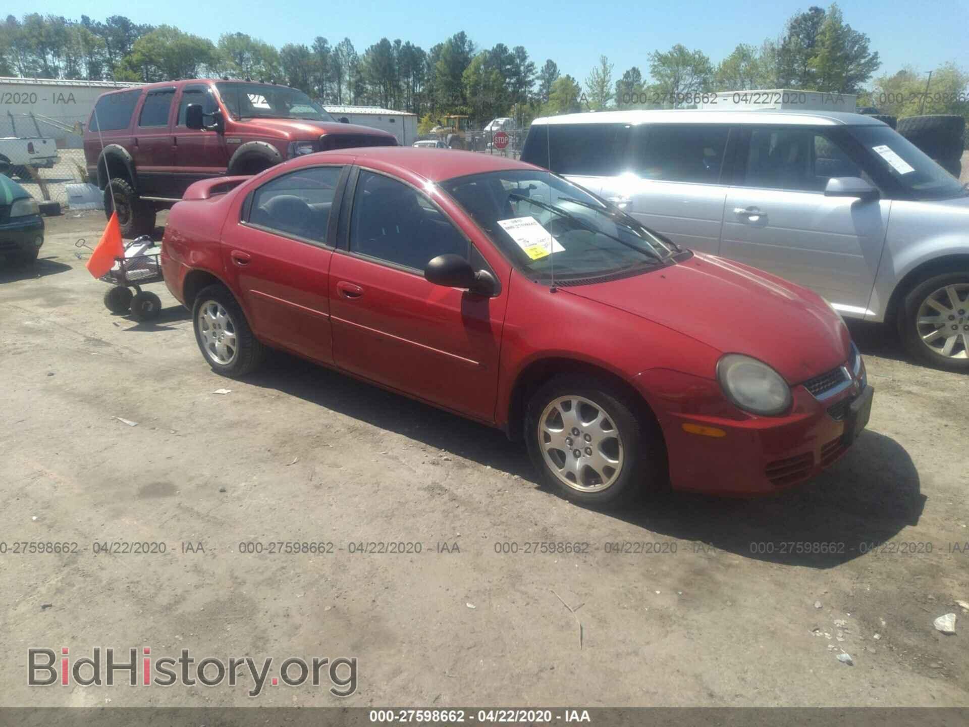 Photo 1B3ES56C53D142048 - DODGE NEON 2003
