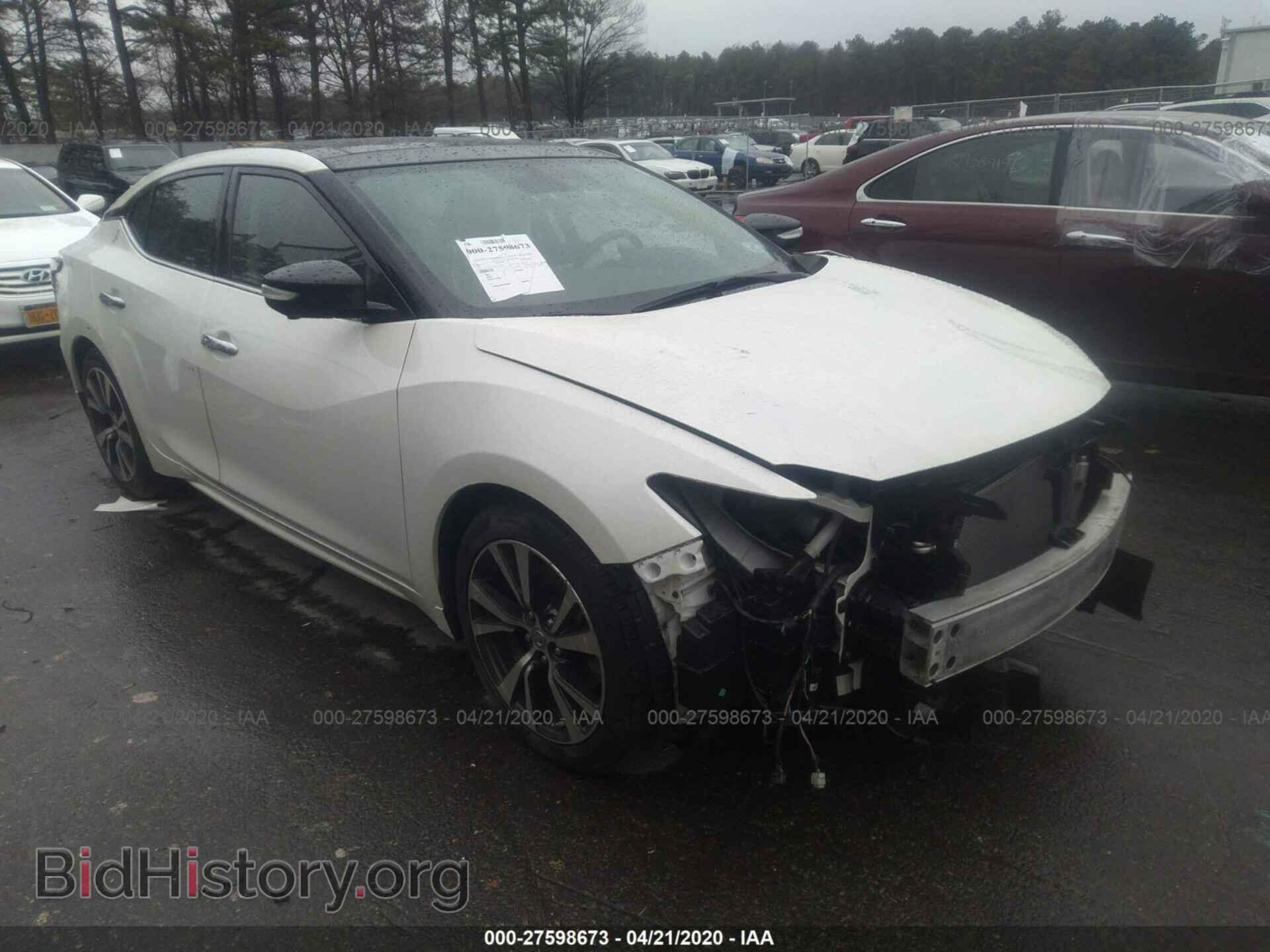 Фотография 1N4AA6APXHC365057 - NISSAN MAXIMA 2017