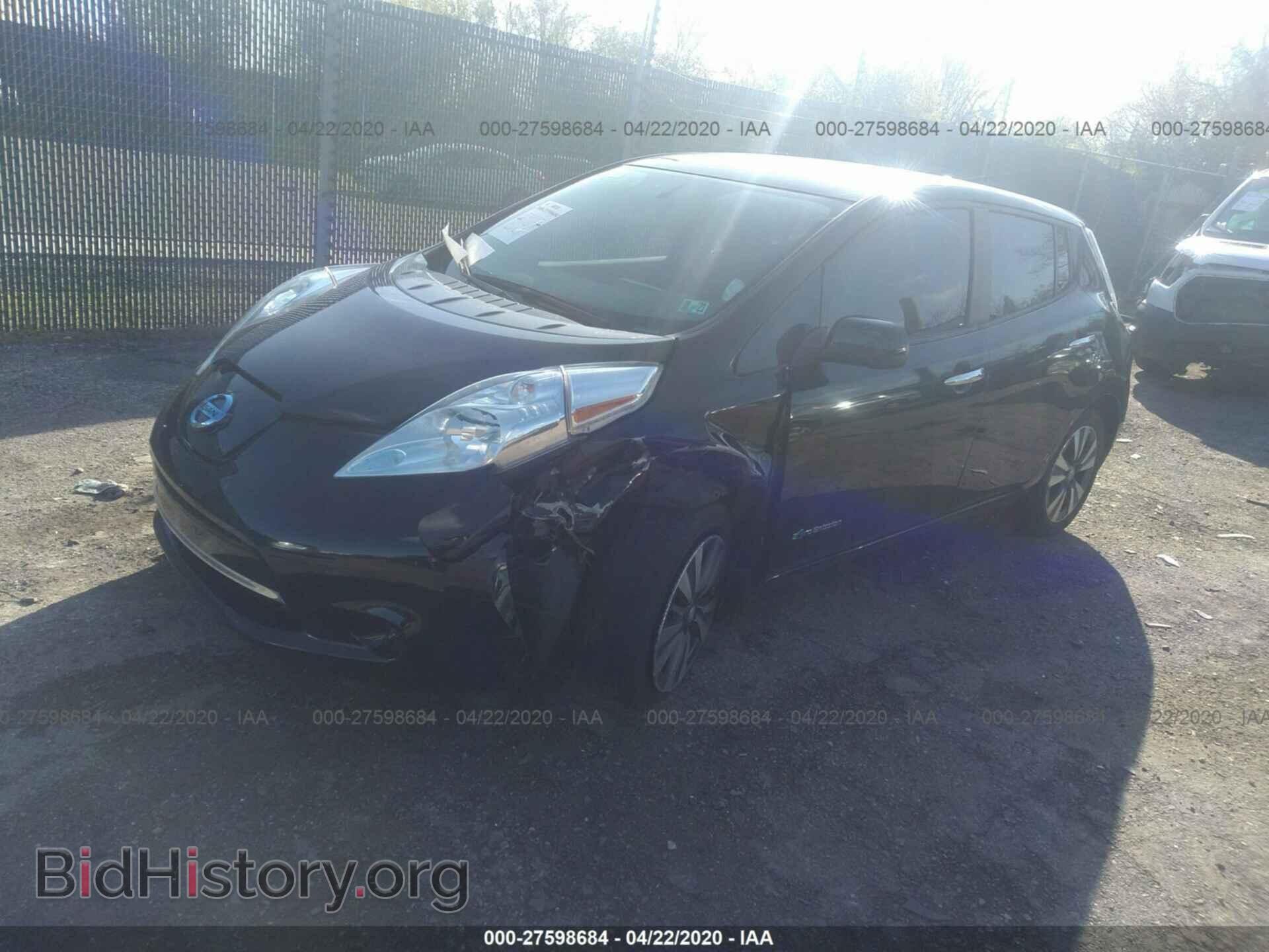 2015 NISSAN LEAF - VIN: 1N4AZ0CP8FC326113 - Фото 2