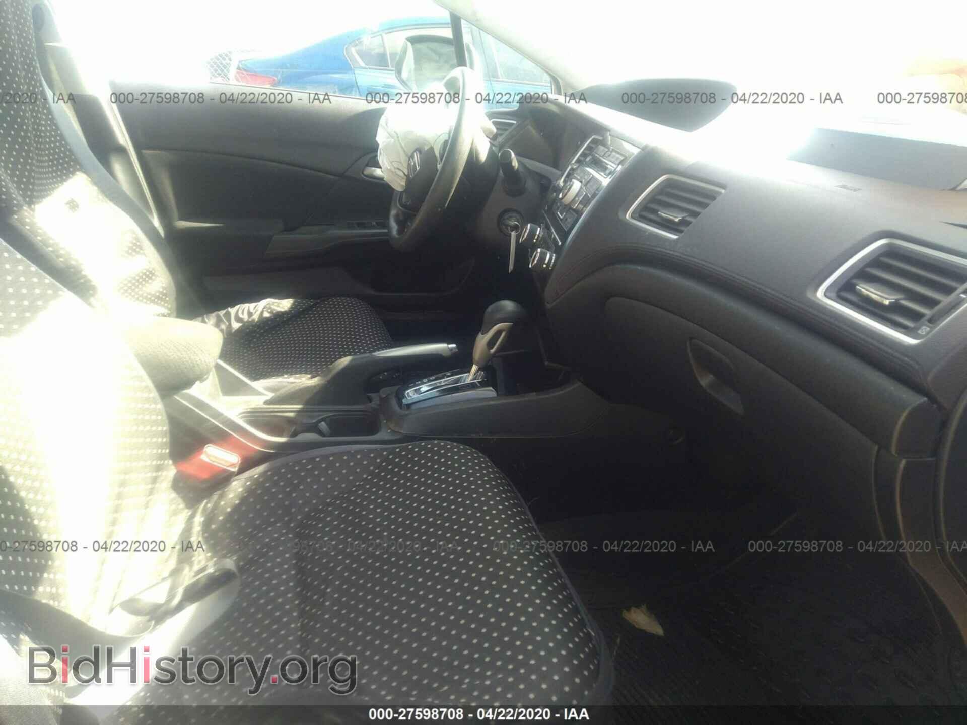 2013 HONDA CIVIC - VIN: 2HGFB2F52DH587100 - Фото 5