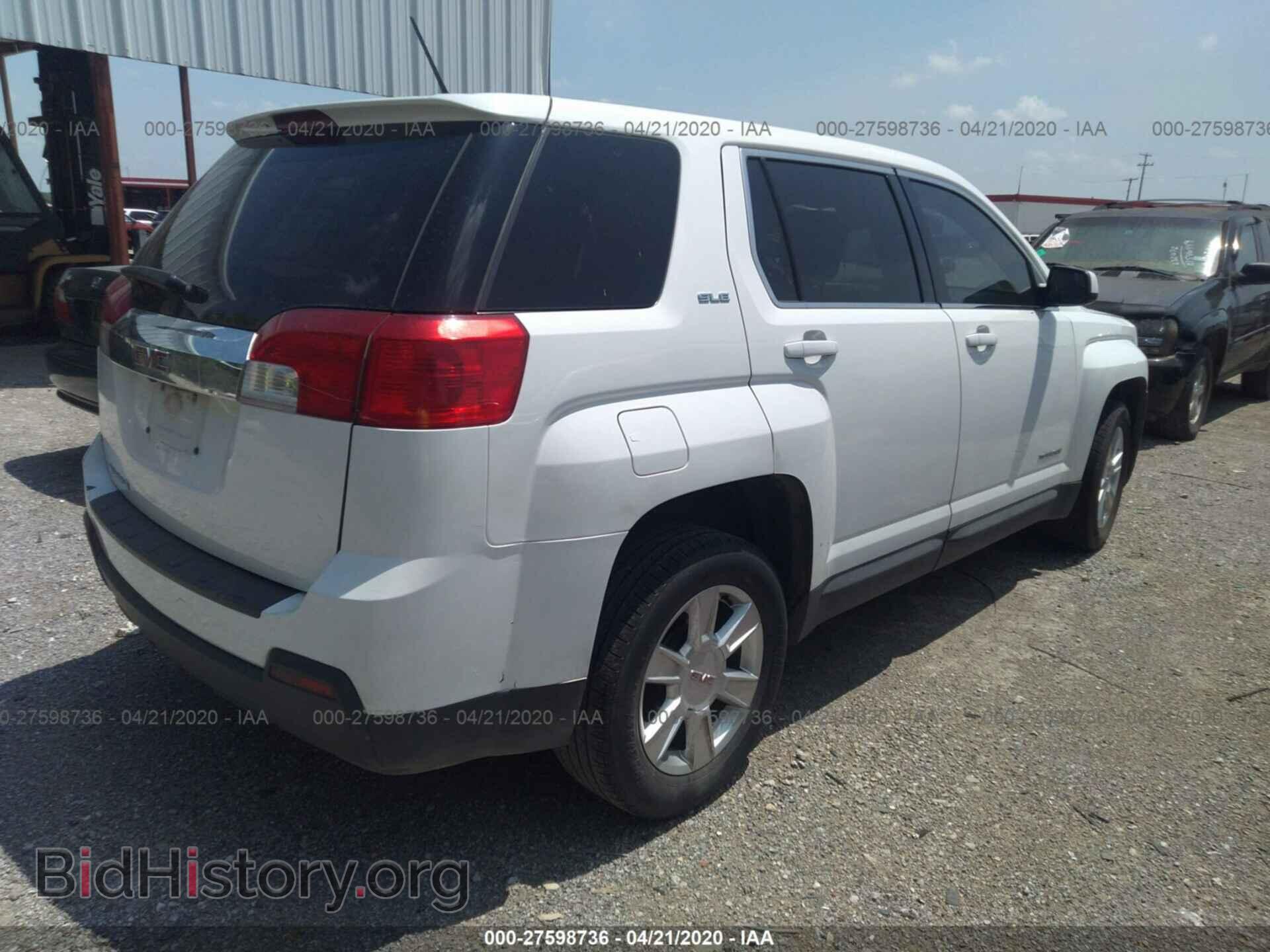 2013 GMC TERRAIN - VIN: 2GKALMEK9D6427885 - Фото 4