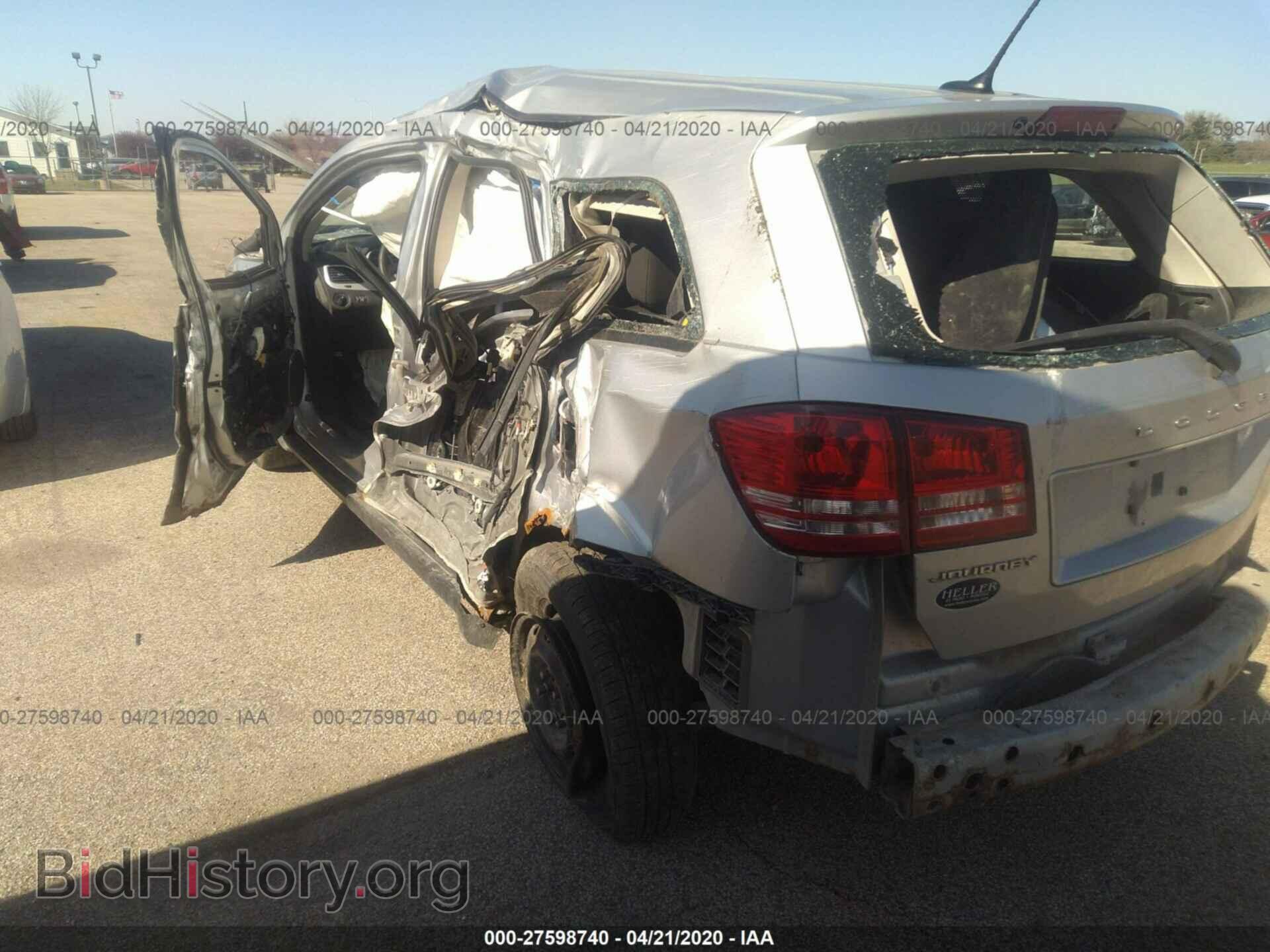 2012 DODGE JOURNEY - VIN: 3C4PDCAB7CT213605 - Фото 3