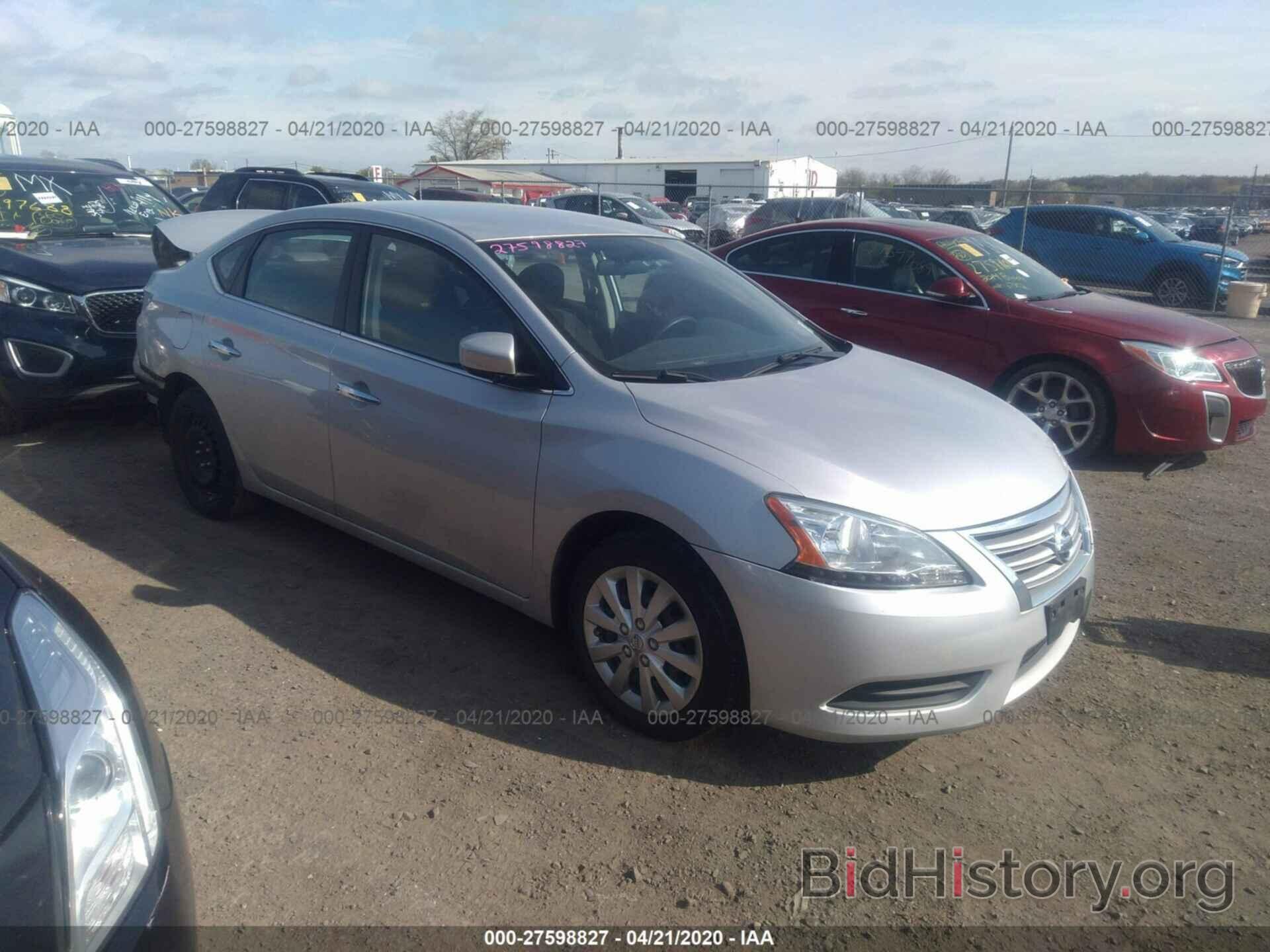 Photo 3N1AB7AP0EY224405 - NISSAN SENTRA 2014