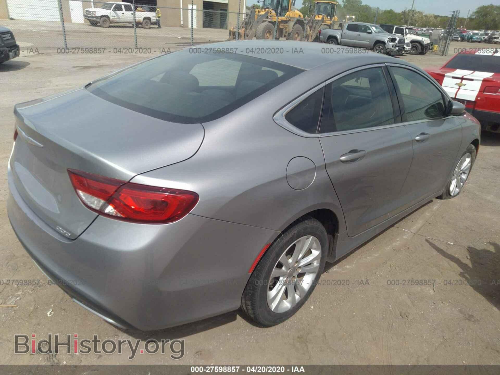2016 CHRYSLER 200 - VIN: 1C3CCCAG5GN148597 - Photo 4