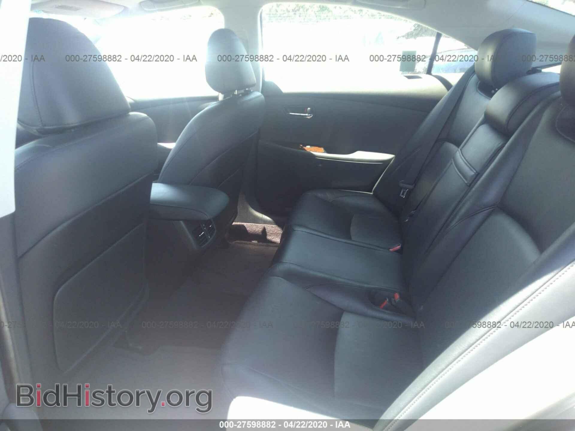 2011 LEXUS ES - VIN: JTHBK1EG6B2452779 - Photo 8