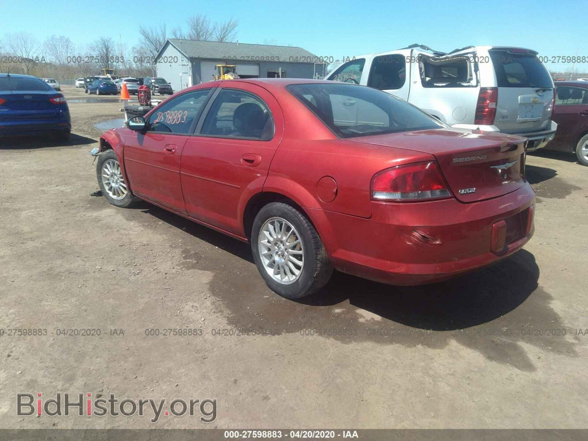 2004 CHRYSLER SEBRING - VIN: 1C3EL46X94N408566 - Фото 3