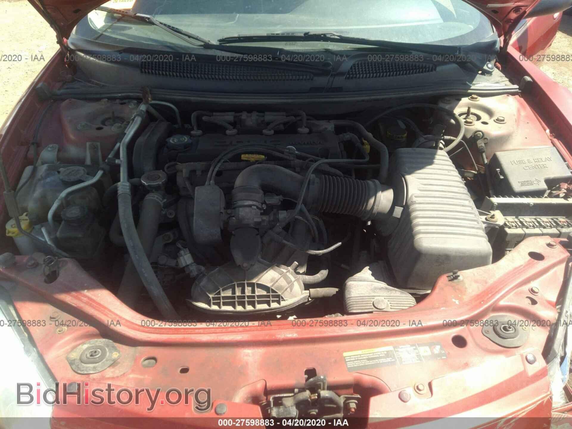 2004 CHRYSLER SEBRING - VIN: 1C3EL46X94N408566 - Фото 10