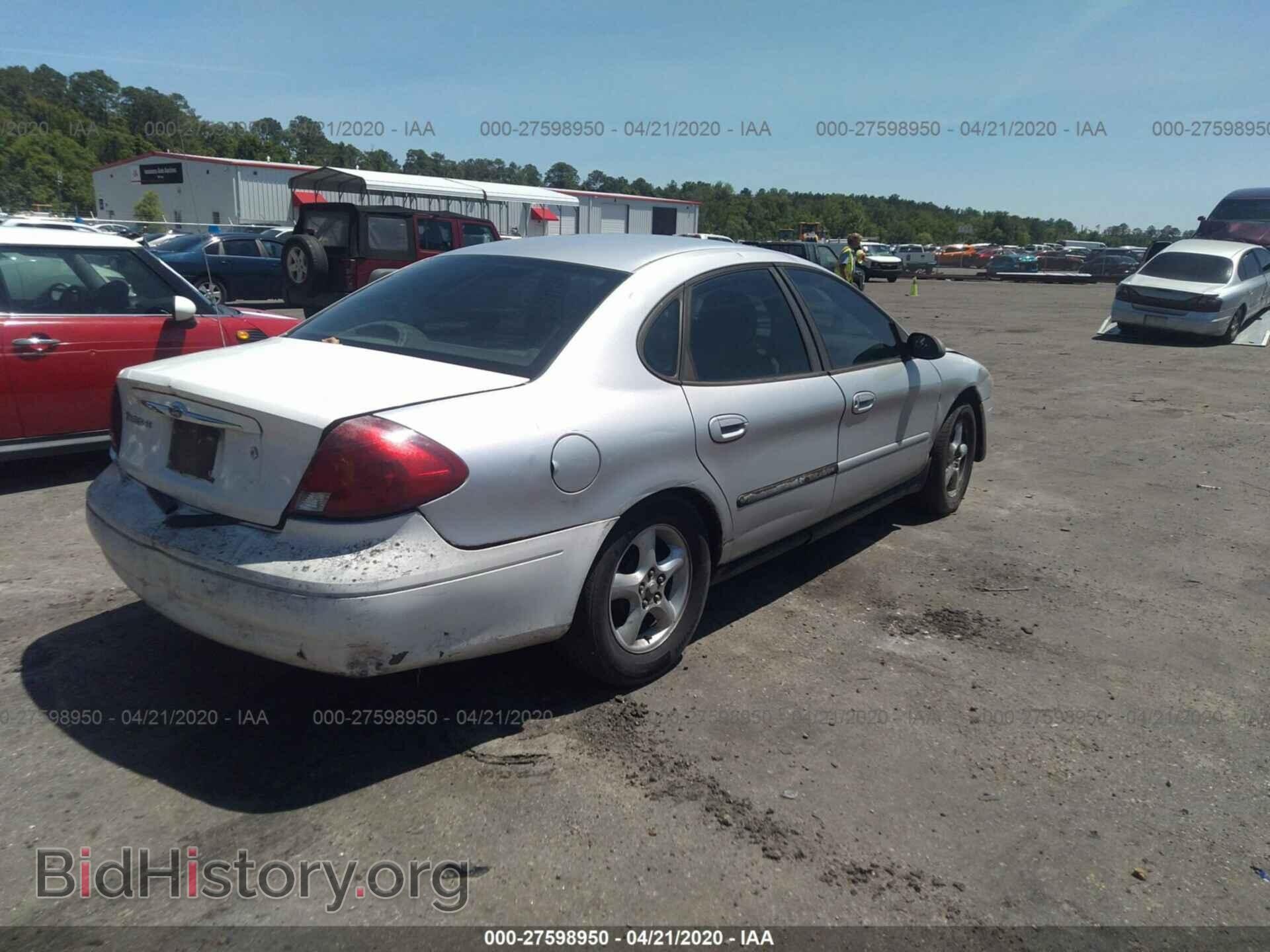 2001 FORD TAURUS - VIN: 1FAFP53U31A136416 - Фото 4