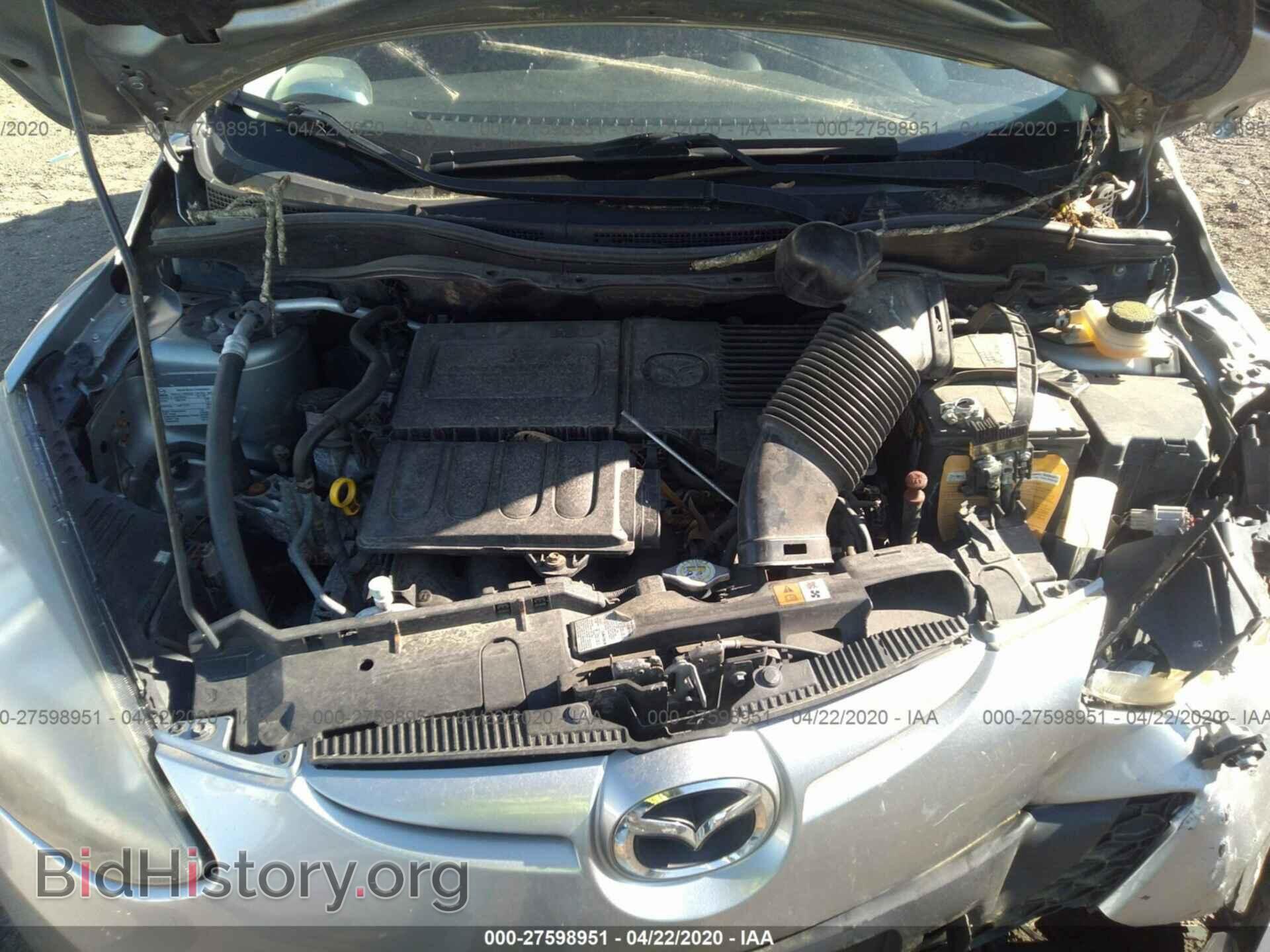 2011 MAZDA MAZDA2 - VIN: JM1DE1HZ0B0124204 - Фото 10