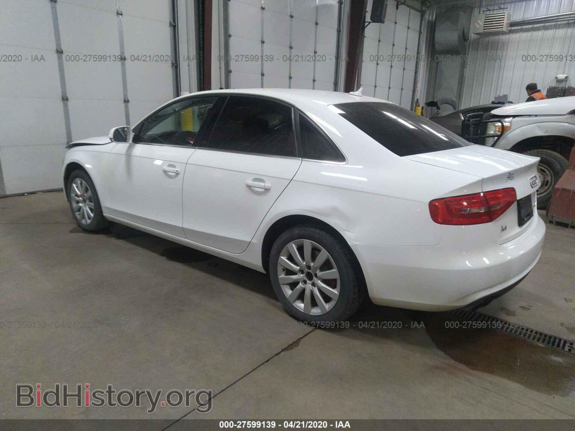 2013 AUDI A4 - VIN: WAUBFAFL2DN004555 - Photo 3