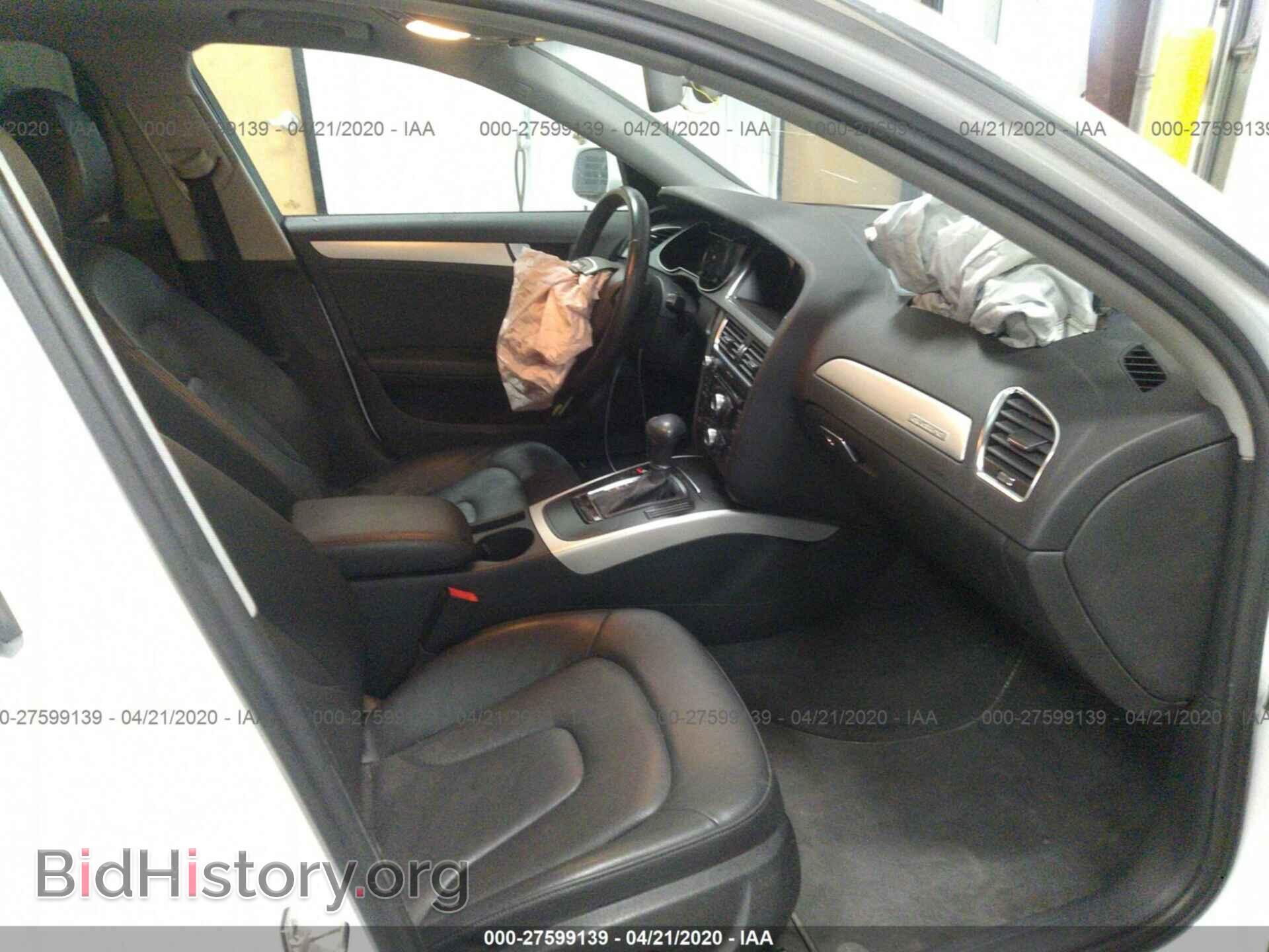 2013 AUDI A4 - VIN: WAUBFAFL2DN004555 - Photo 5