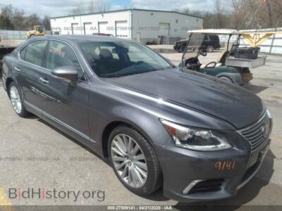 2013 Lexus LS 460, gray — VIN JTHCL5EF6D5019416, IAAI