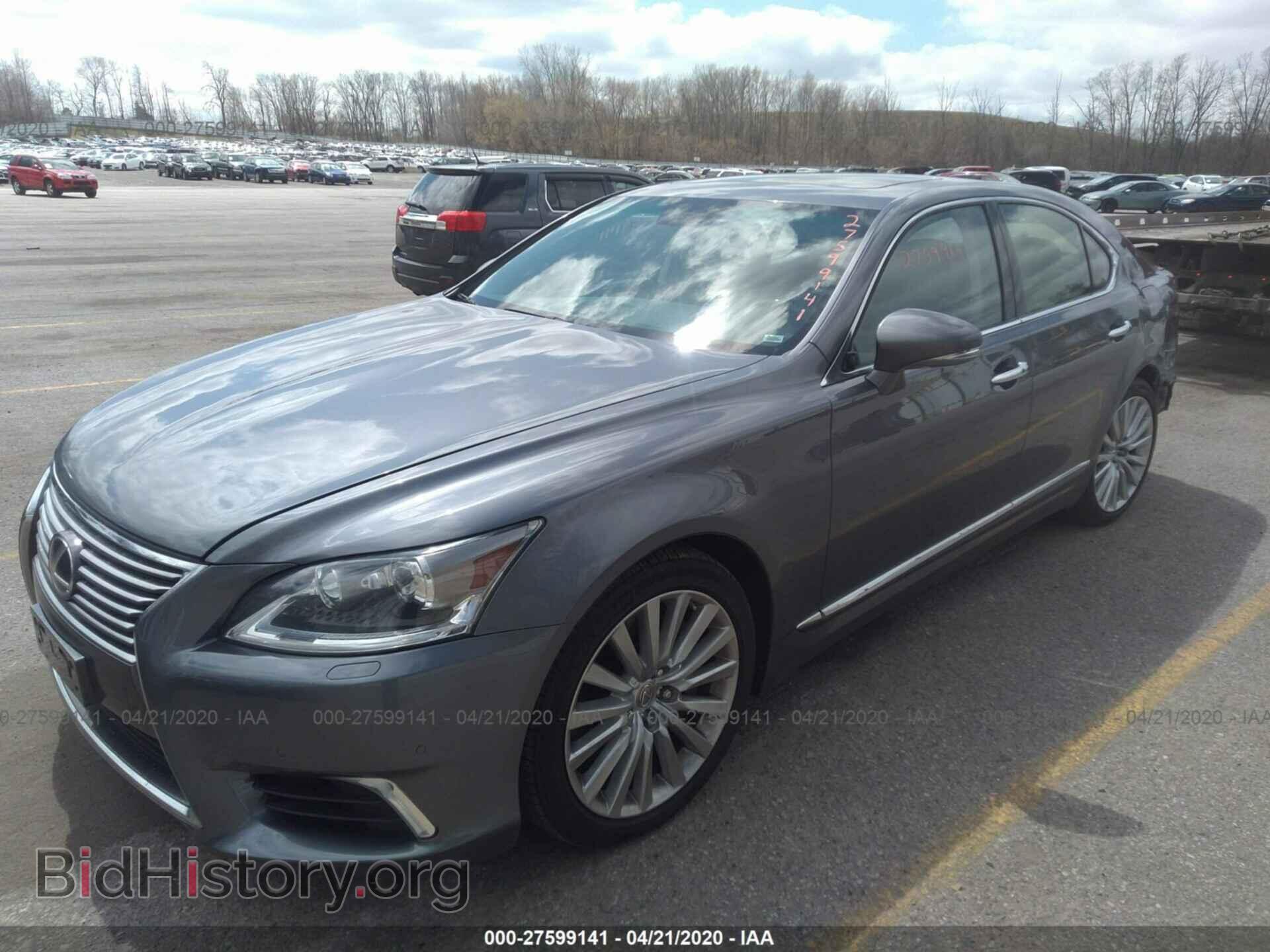 2013 LEXUS LS - VIN: JTHCL5EF6D5019416 - Фото 2