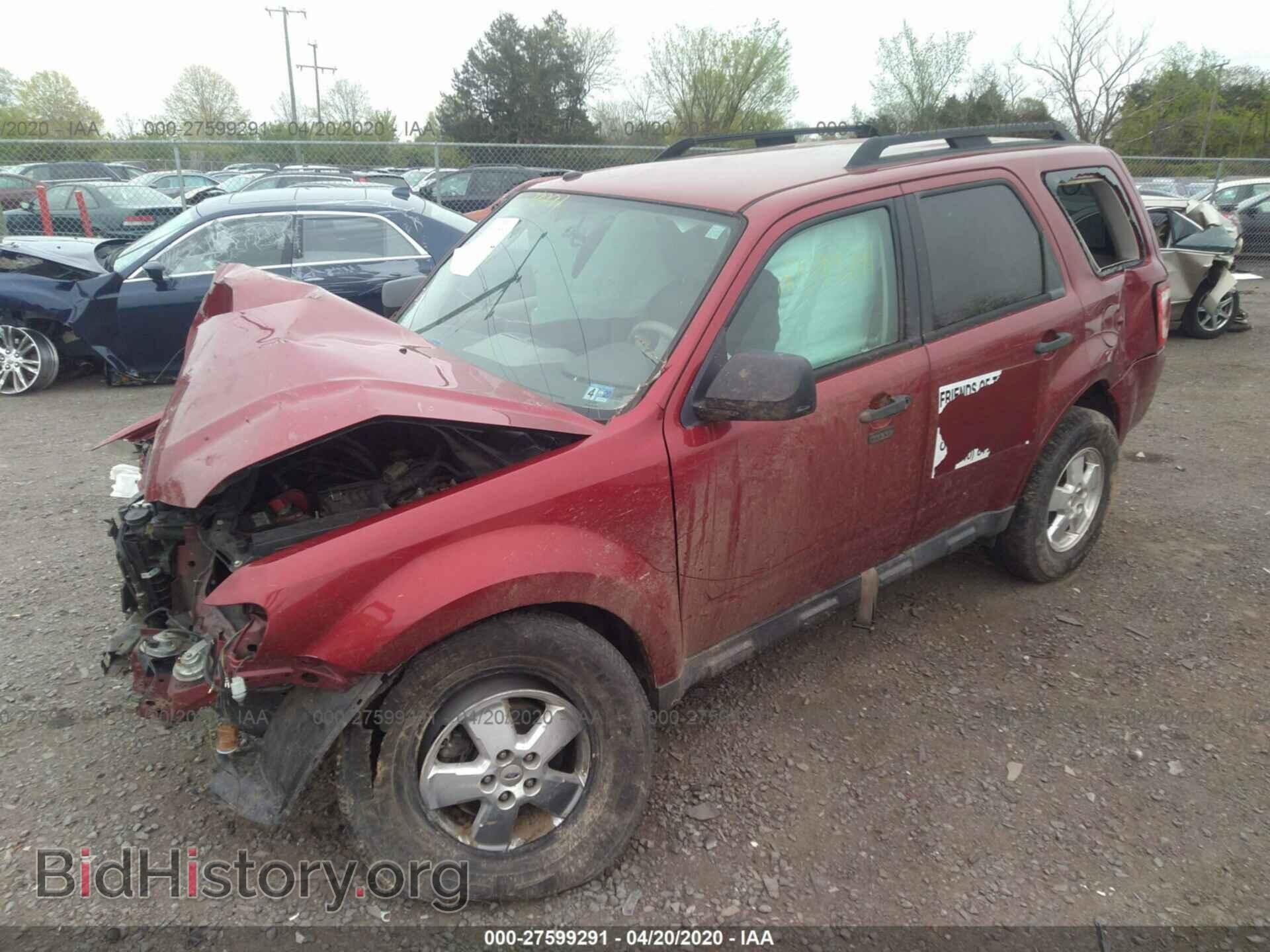 2012 FORD ESCAPE - VIN: 1FMCU0D72CKC10452 - Фото 2