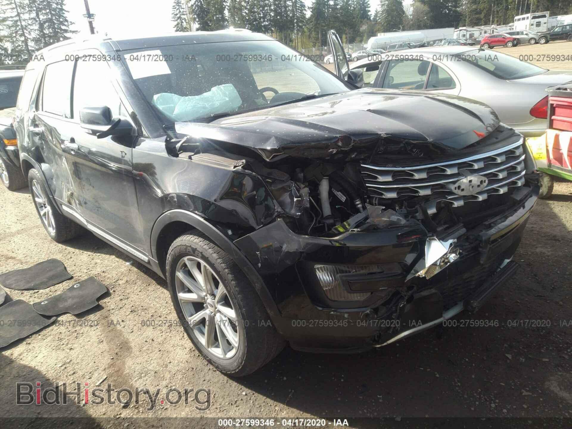 Фотография 1FM5K8F86GGA96578 - FORD EXPLORER 2016