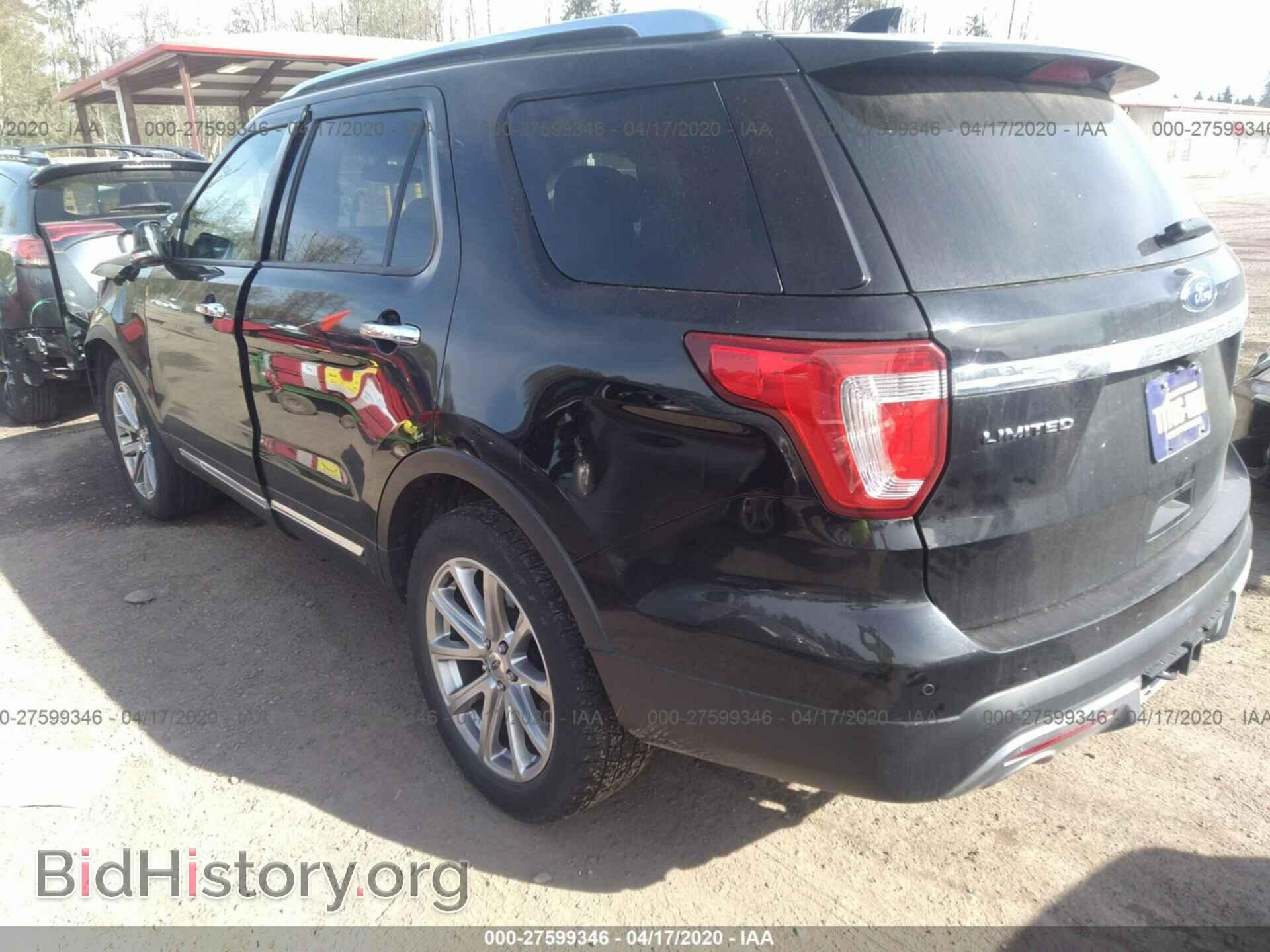 2016 FORD EXPLORER - VIN: 1FM5K8F86GGA96578 - Фото 3