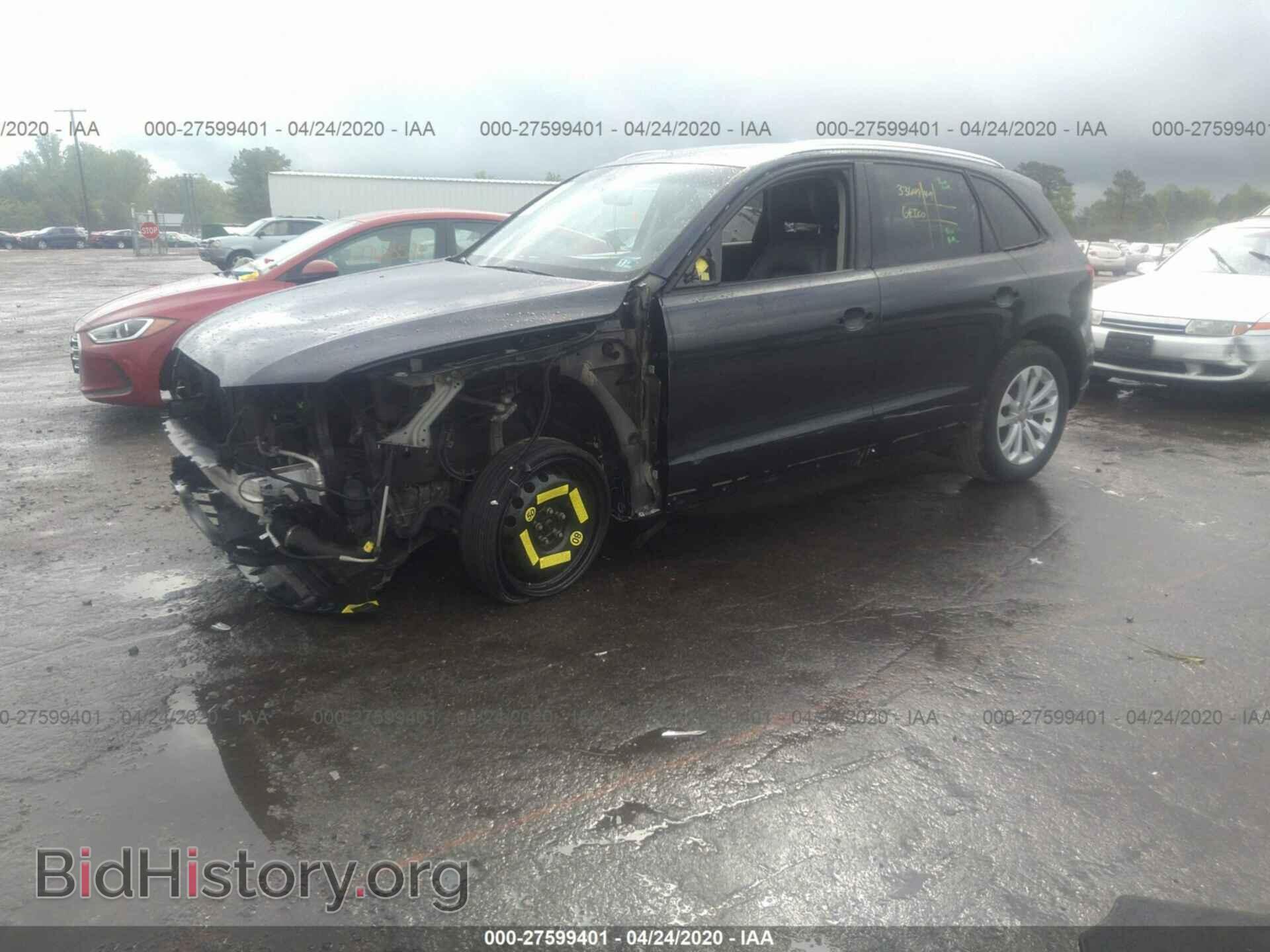2014 AUDI Q5 - VIN: WA1CFAFP3EA042406 - Фото 2