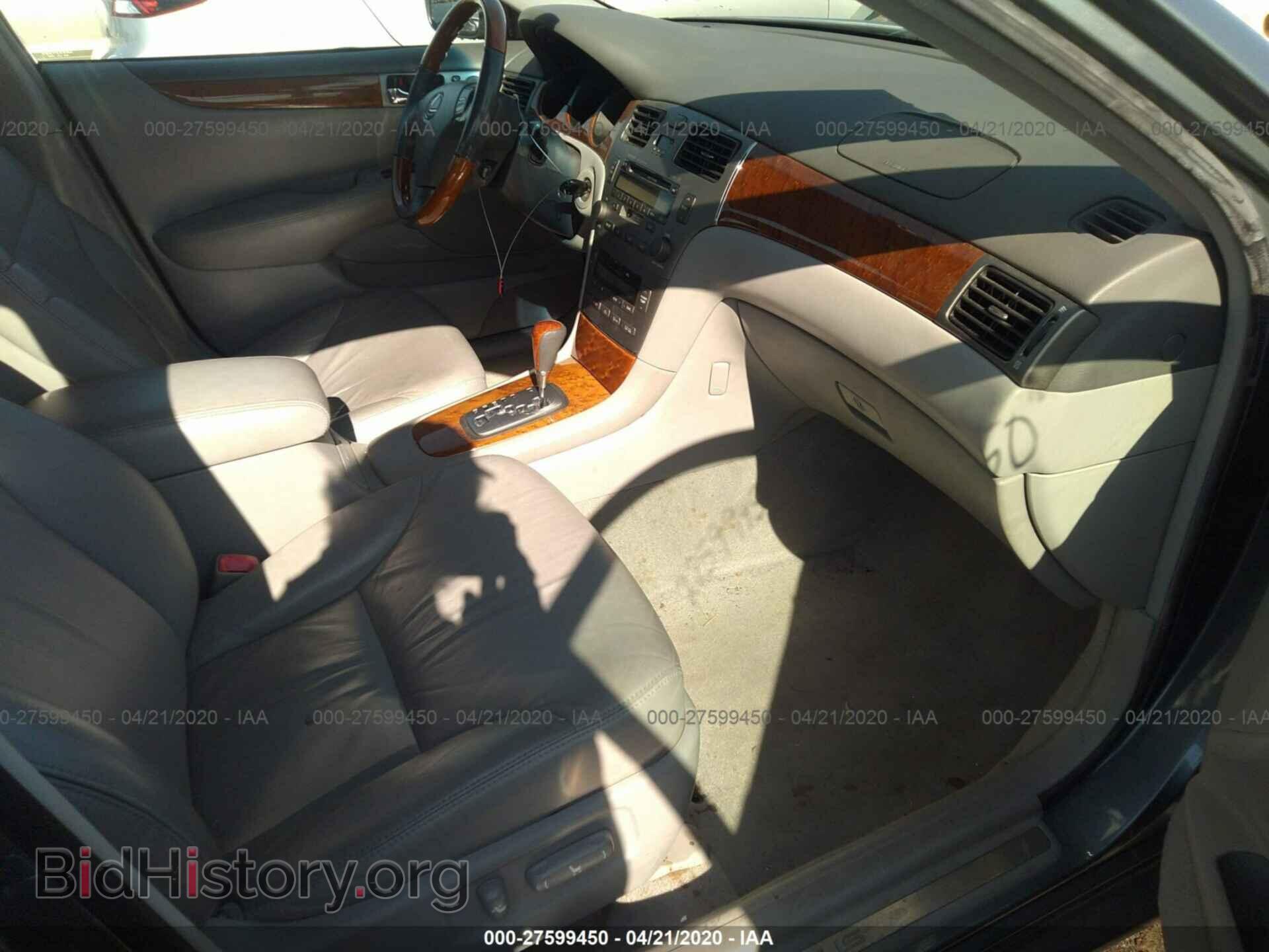 2005 LEXUS ES - VIN: JTHBA30GX55074460 - Фото 5