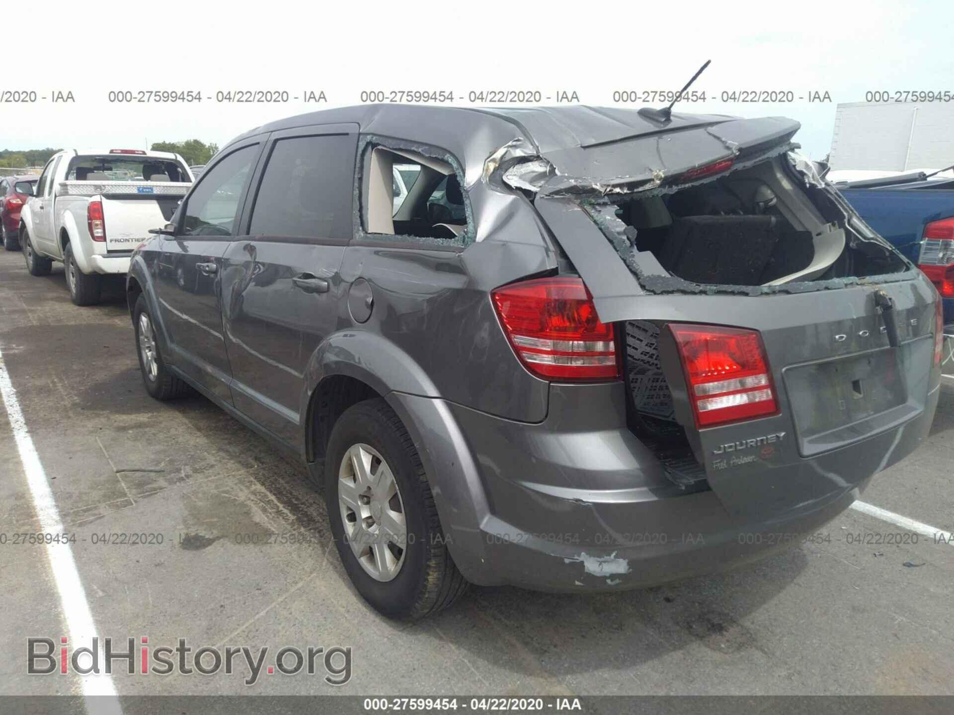 2012 DODGE JOURNEY - VIN: 3C4PDCAB8CT390213 - Фото 3