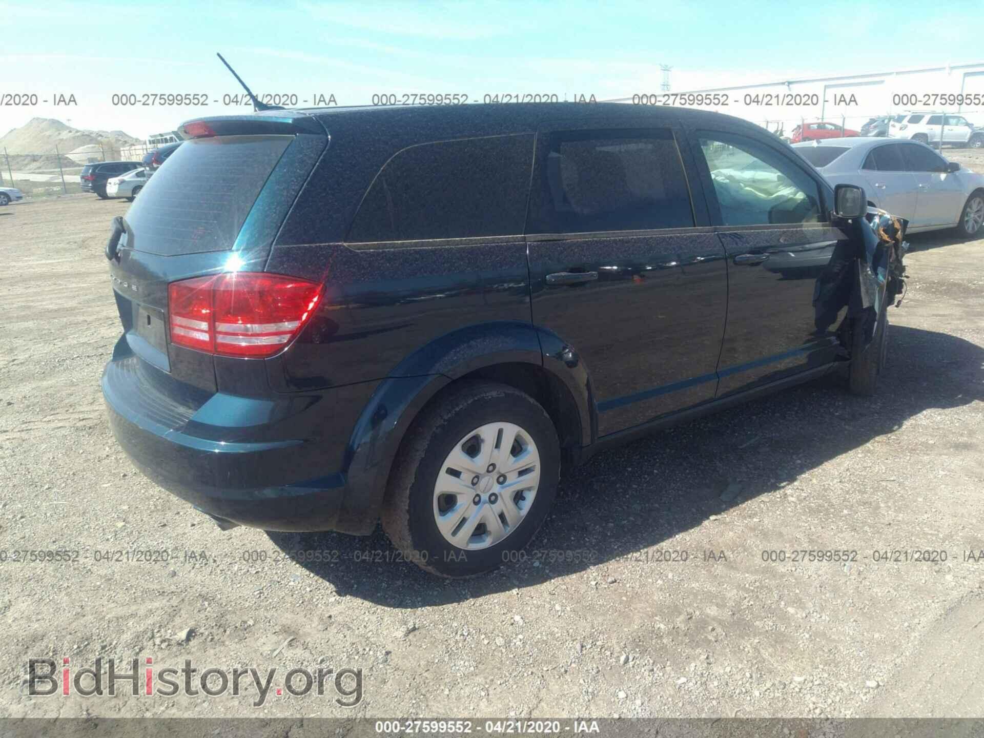 2014 DODGE JOURNEY - VIN: 3C4PDCAB1ET301780 - Фото 4