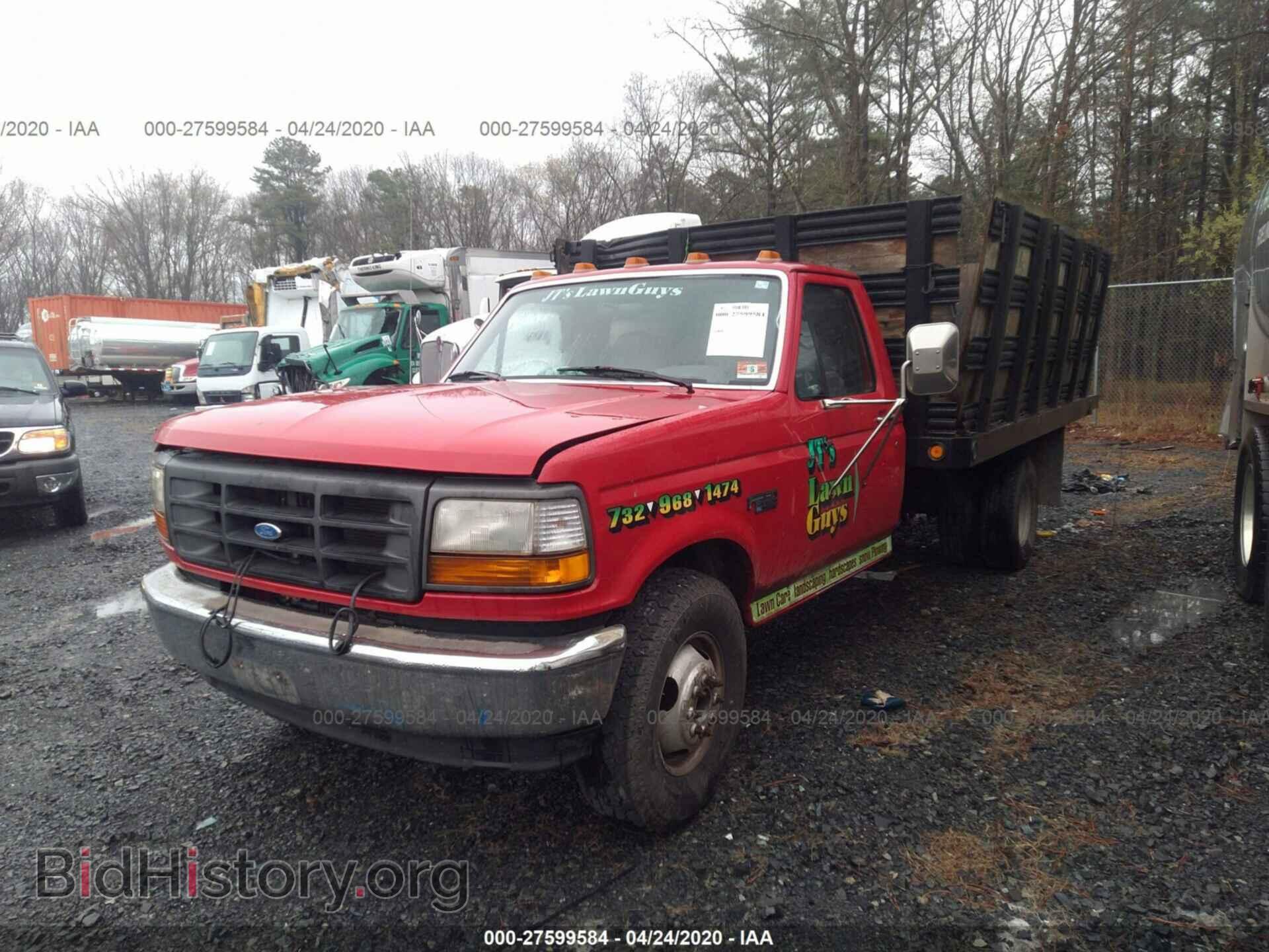 1996 FORD F350 - VIN: 1FDKF37HXTEB09170 - Фото 2