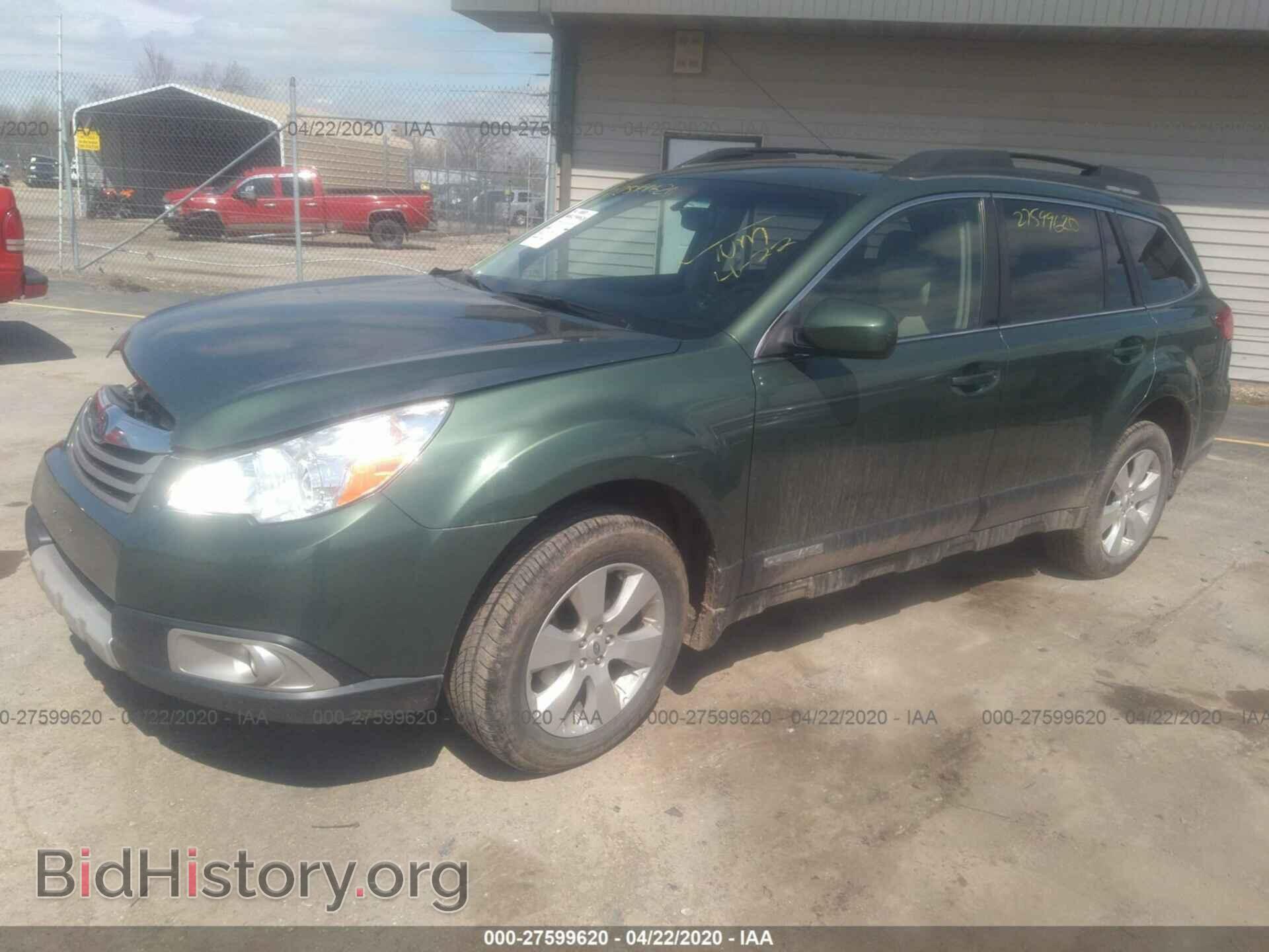 2011 SUBARU OUTBACK - VIN: 4S4BRCKC3B3420453 - Фото 2