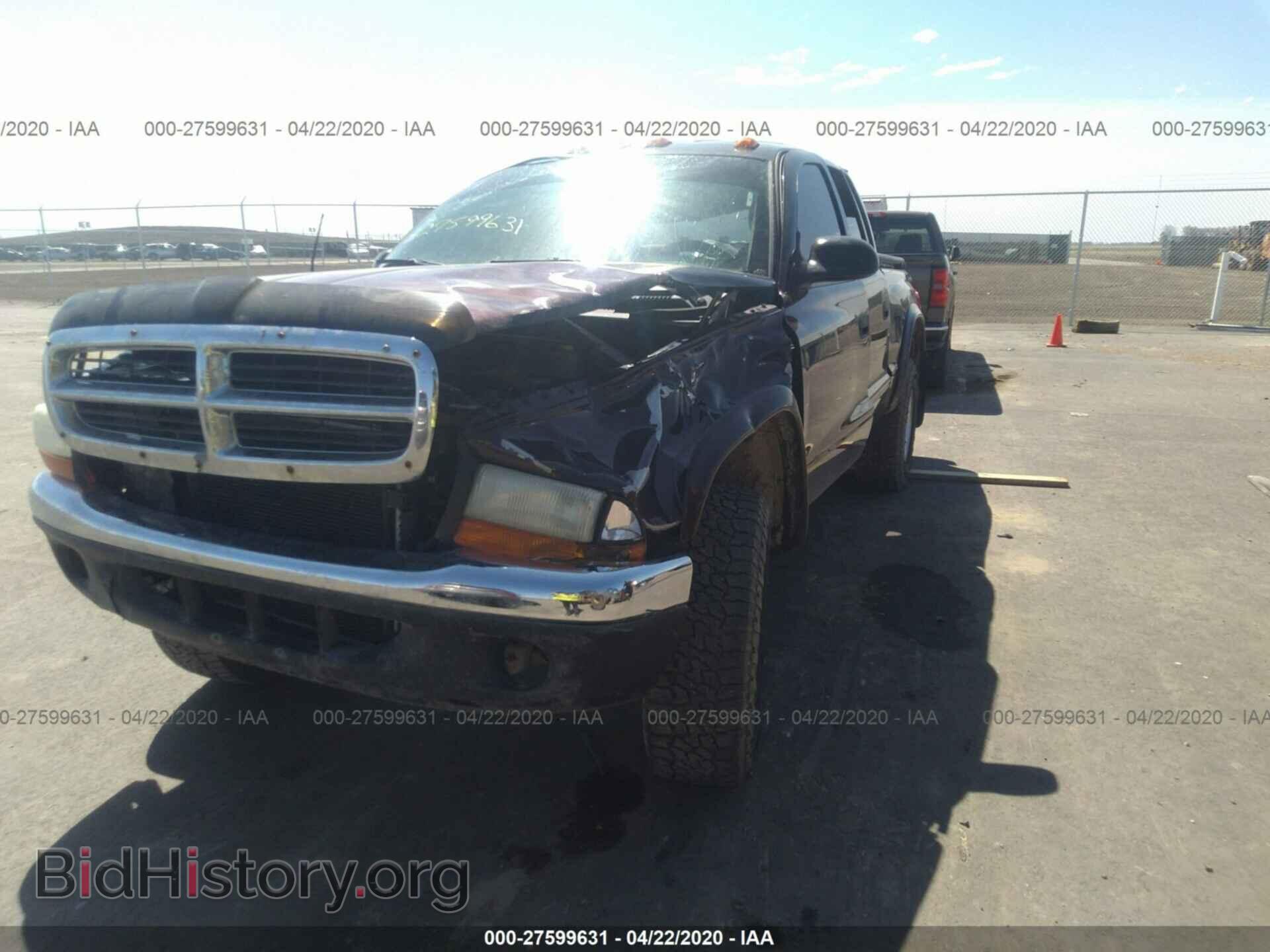 2004 DODGE DAKOTA - VIN: 1D7HG48N04S659606 - Фото 2