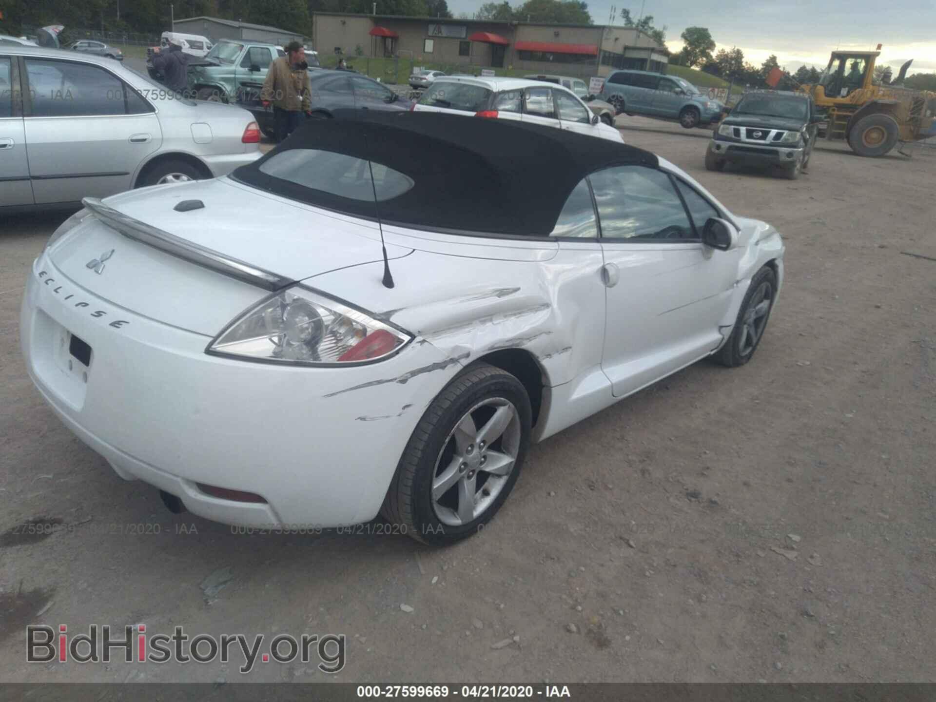 2008 MITSUBISHI ECLIPSE - VIN: 4A3AL25F98E038830 - Фото 4