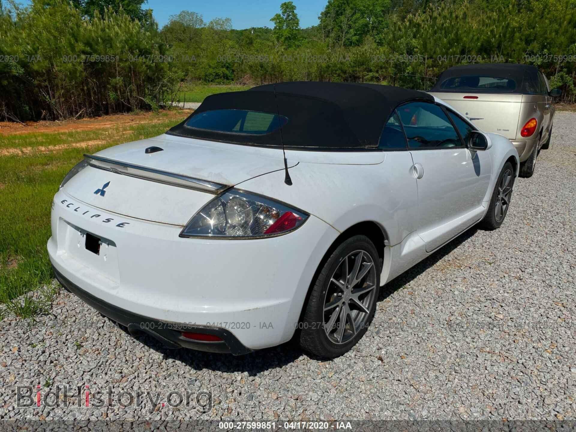 2012 MITSUBISHI ECLIPSE - VIN: 4A37L2EF4CE003311 - Фото 4