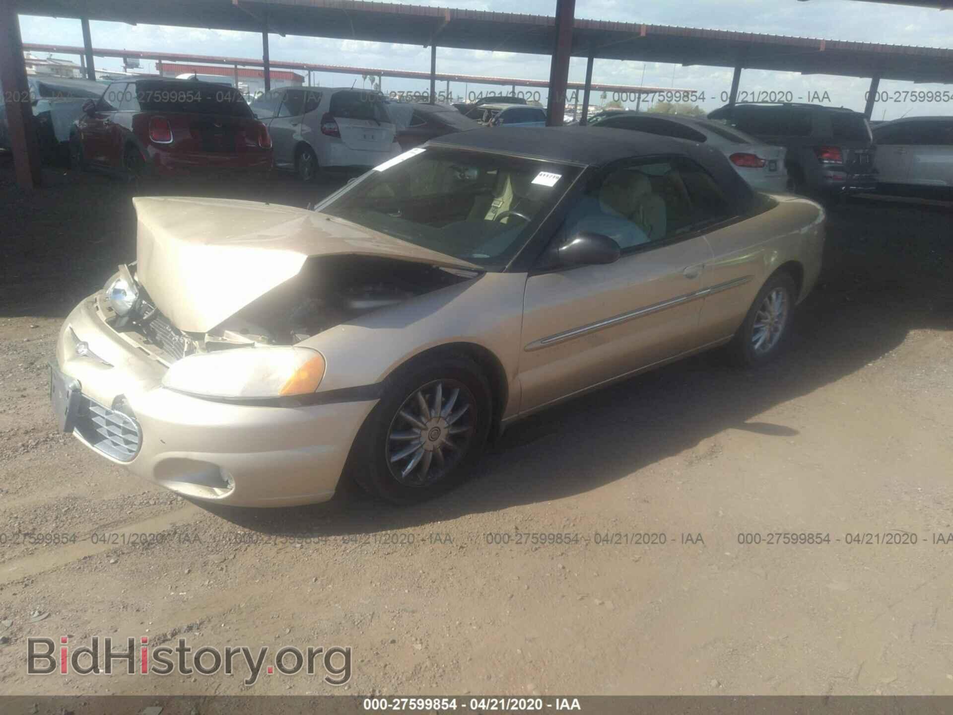 2001 CHRYSLER SEBRING - VIN: 1C3EL65U71N662002 - Photo 2