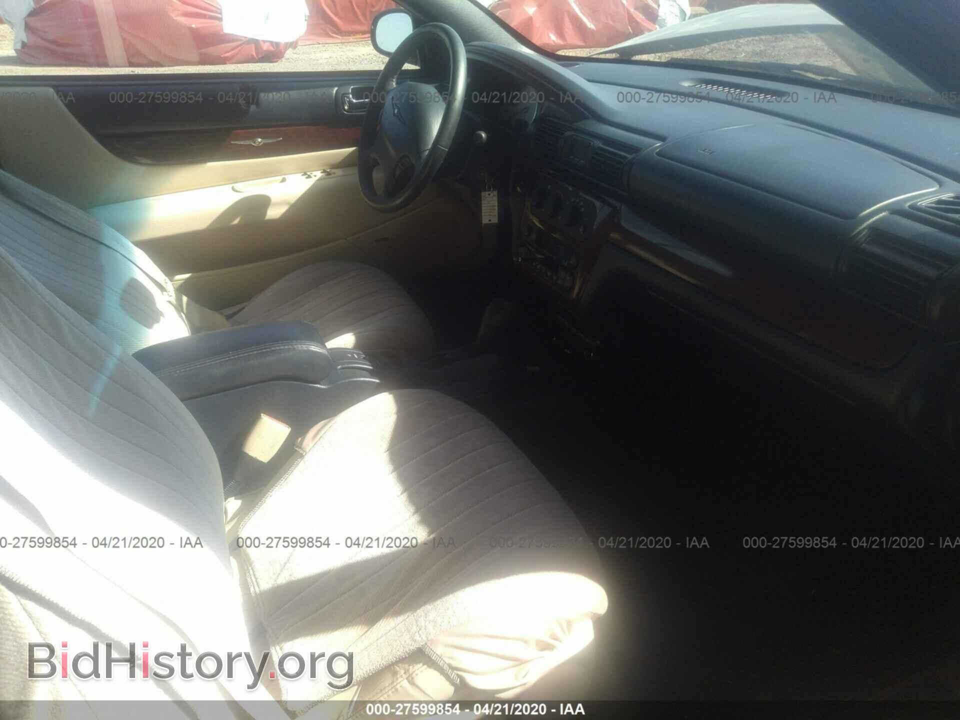 2001 CHRYSLER SEBRING - VIN: 1C3EL65U71N662002 - Photo 5
