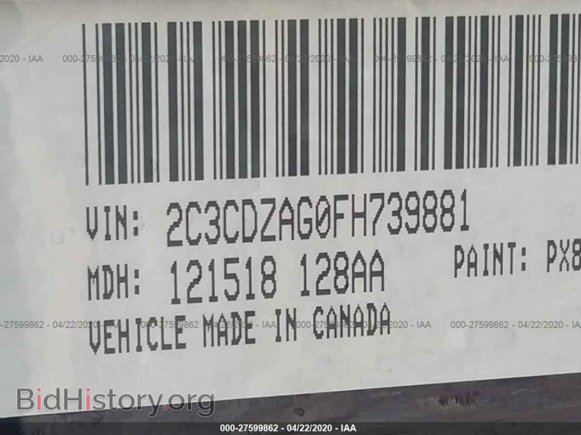 2015 DODGE CHALLENGER - VIN: 2C3CDZAG0FH739881 - Photo 9