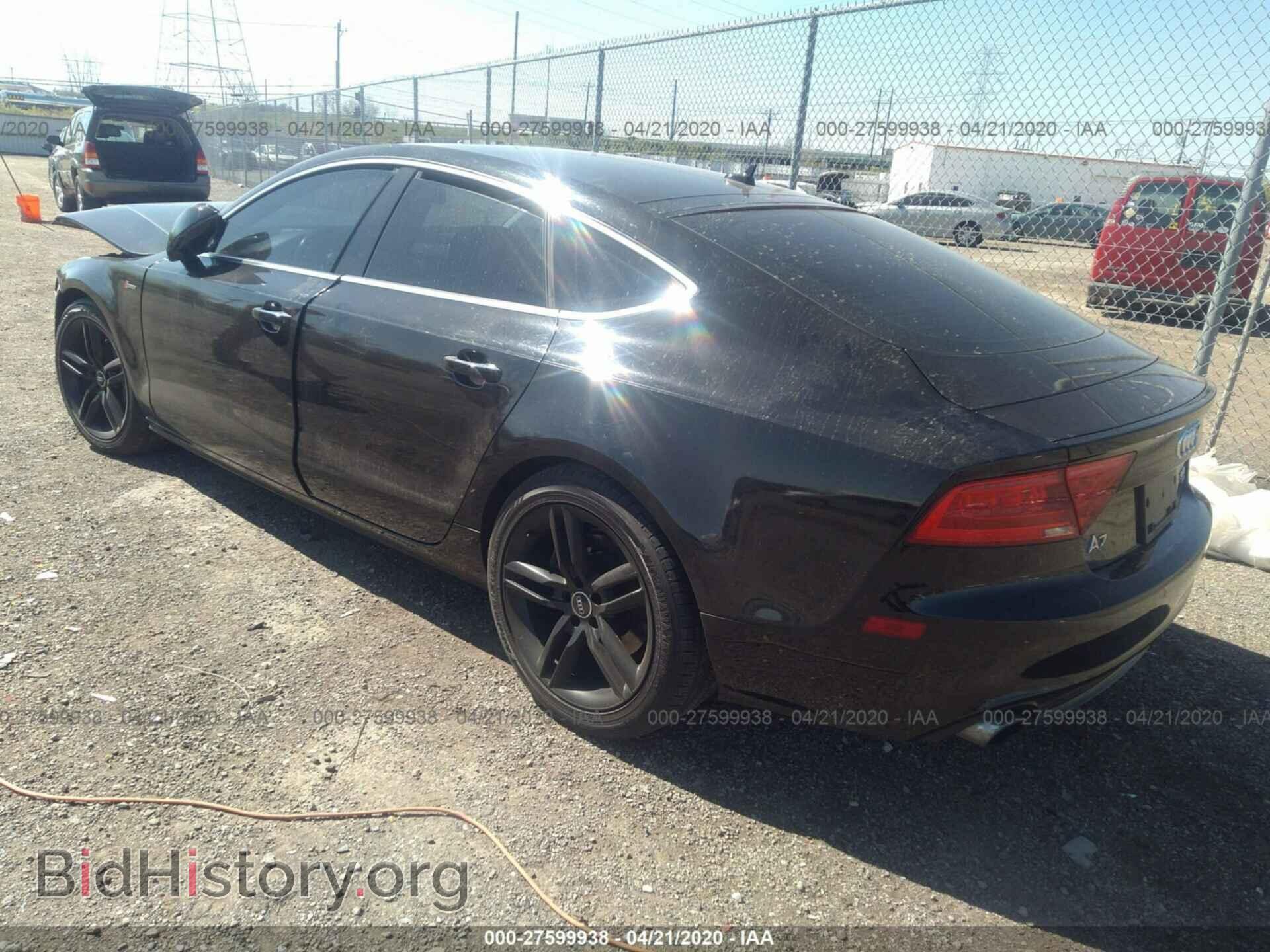 2013 AUDI A7 - VIN: WAUYGAFC2DN072832 - Photo 3
