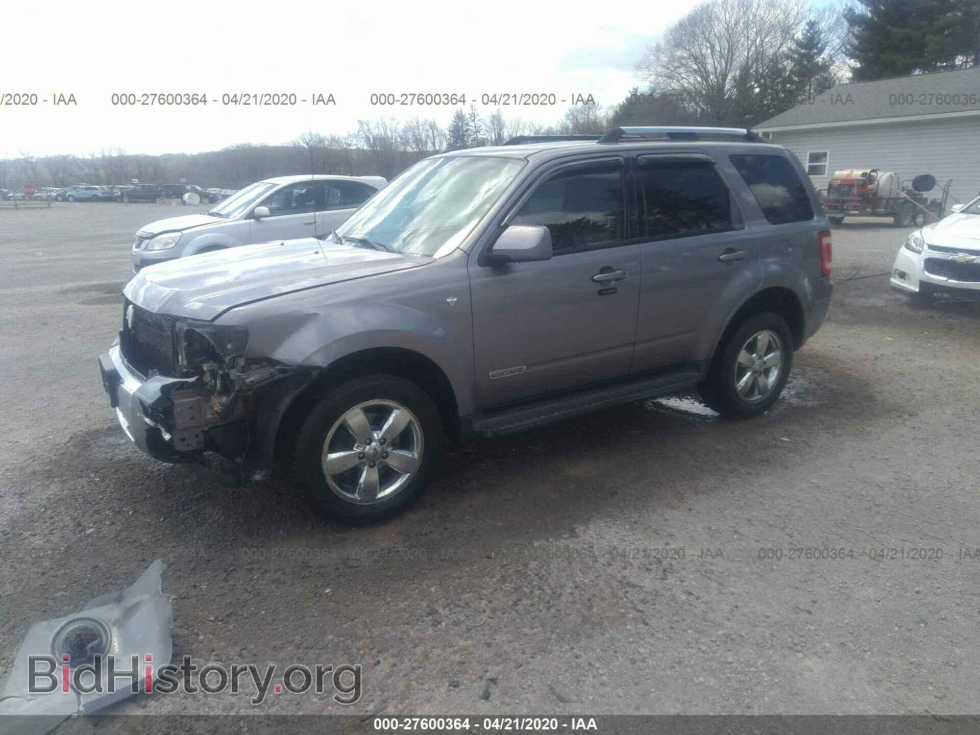 2008 FORD ESCAPE - VIN: 1FMCU94138KD57449 - Фото 2