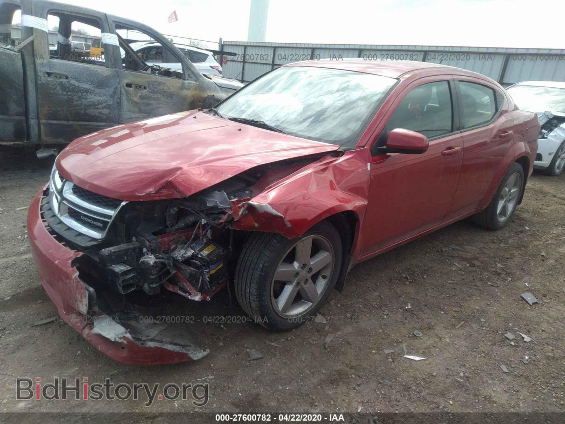 2011 DODGE AVENGER - VIN: 1B3BD2FG8BN519401 - Фото 2