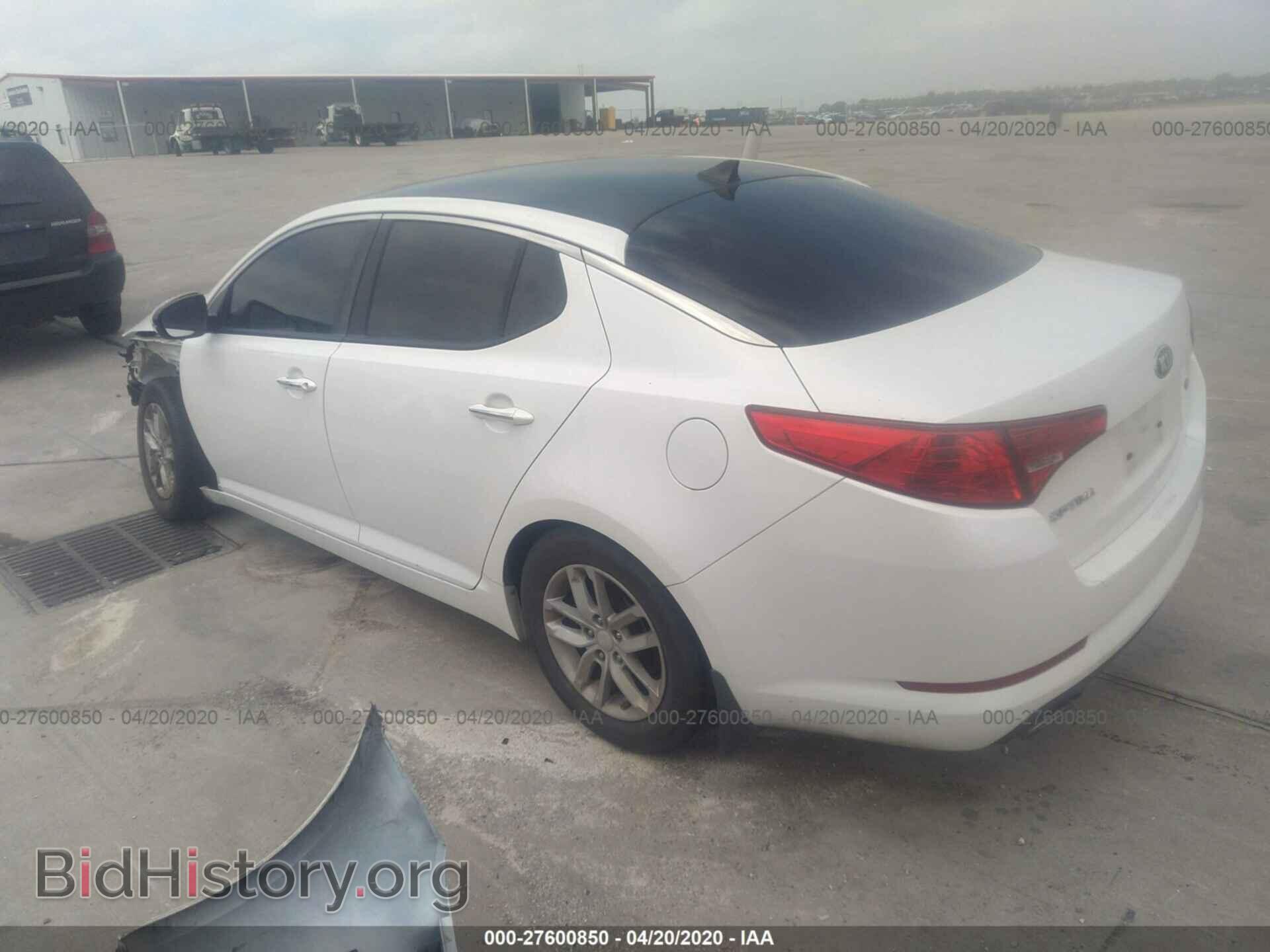 2013 KIA OPTIMA - VIN: KNAGM4A74D5356754 - Фото 3