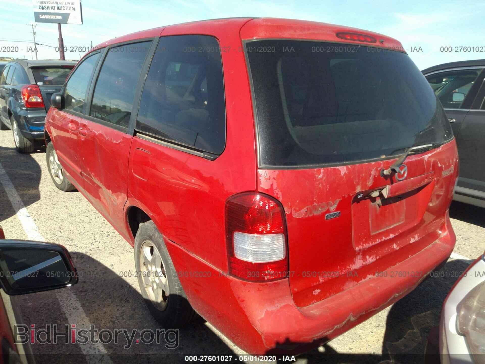 2001 MAZDA MPV - VIN: JM3LW28Y510199802 - Фото 3