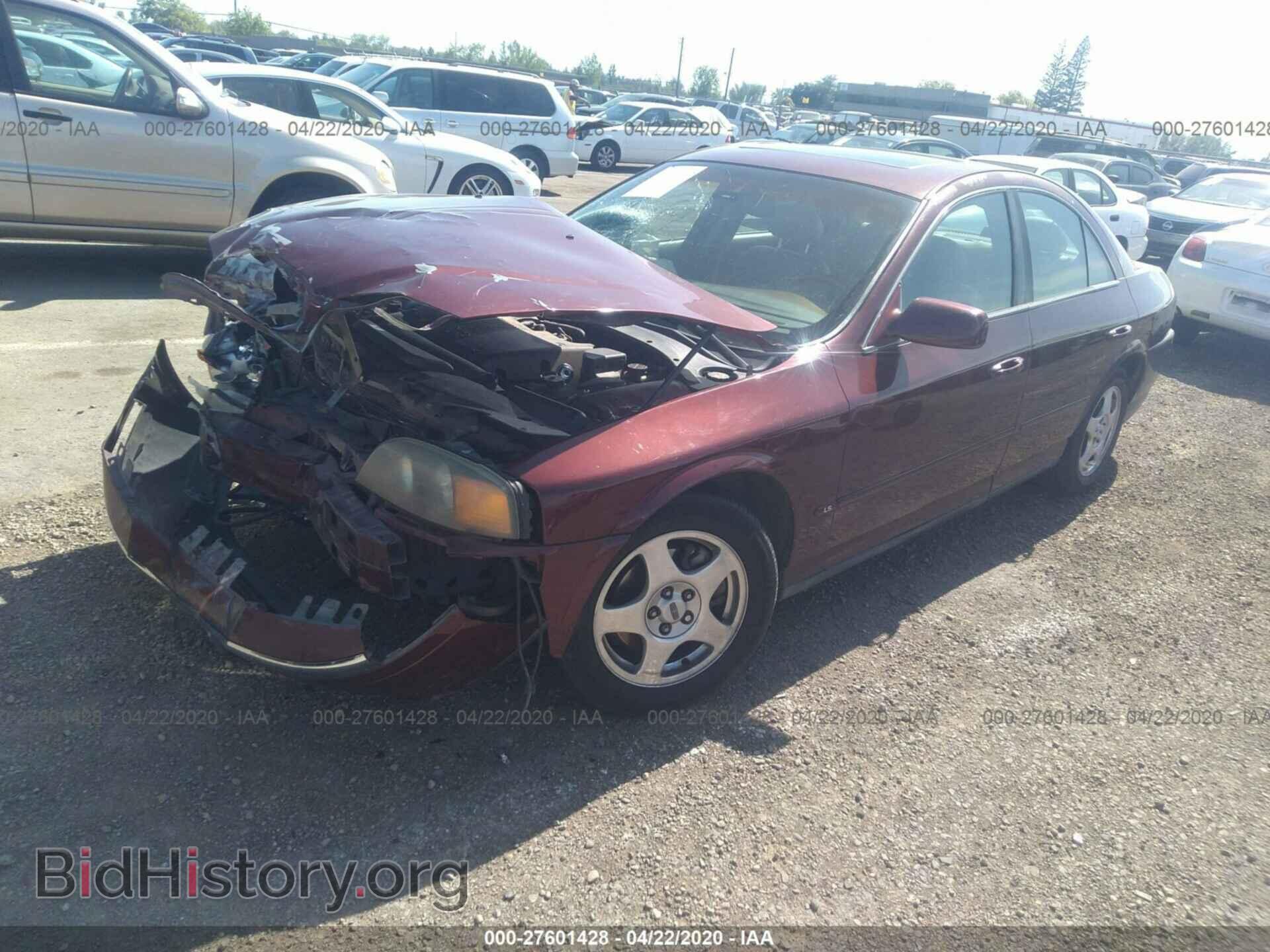 2000 LINCOLN LS - VIN: 1LNHM87A0YY841250 - Фото 2