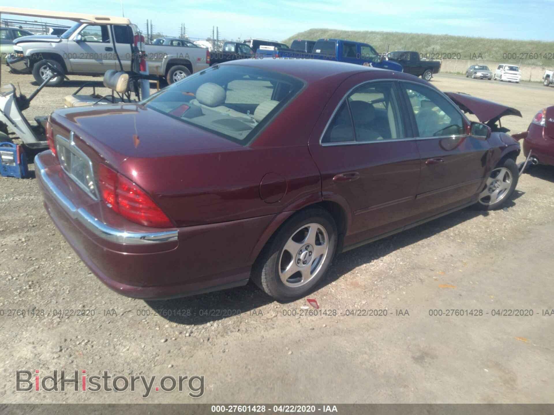 2000 LINCOLN LS - VIN: 1LNHM87A0YY841250 - Фото 4