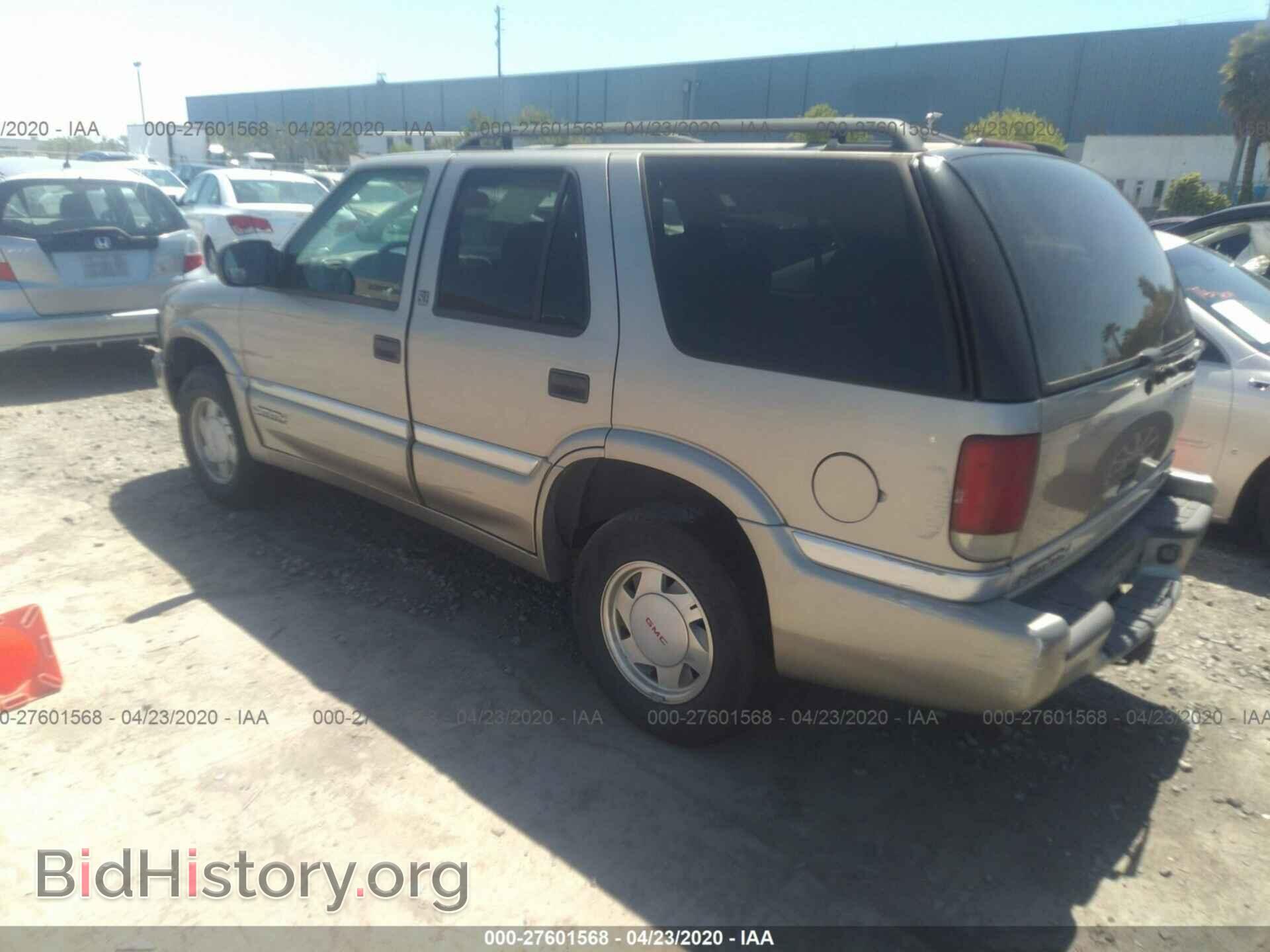 2001 GMC JIMMY - VIN: 1GKCS13W112176059 - Фото 3