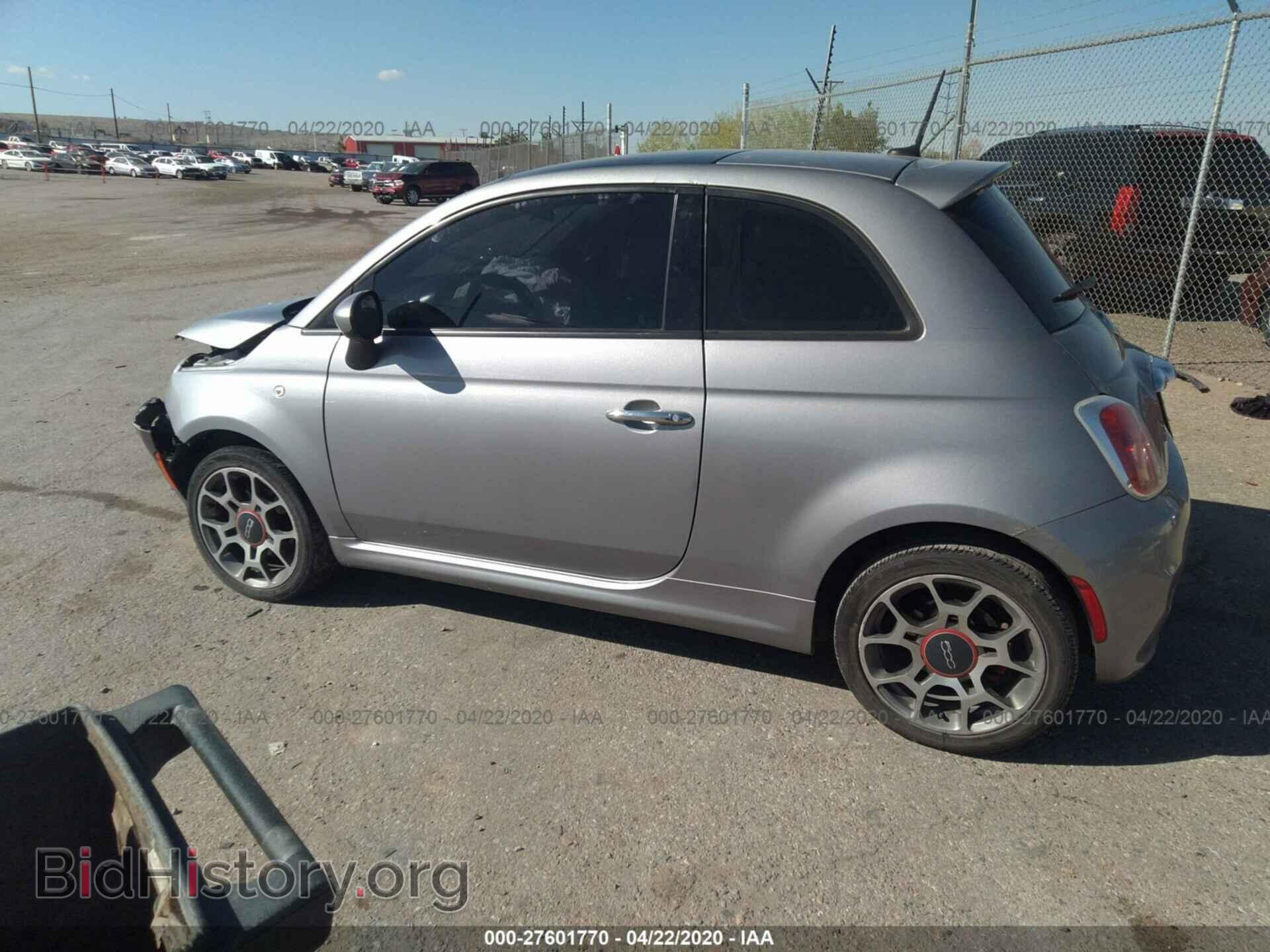 2015 FIAT 500 - VIN: 3C3CFFBR2FT721530 - Фото 3
