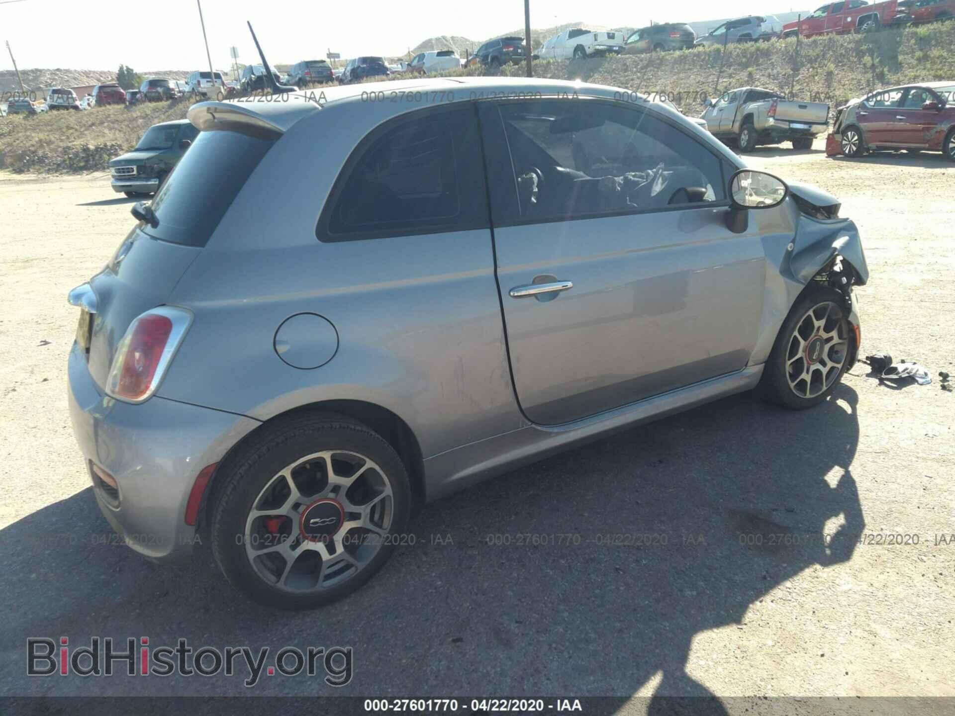 2015 FIAT 500 - VIN: 3C3CFFBR2FT721530 - Фото 4