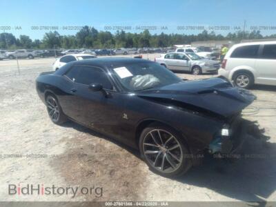 2016 Dodge CHALLENGER R/T Scat Pack, black — VIN 2C3CDZFJ3GH255094, IAAI