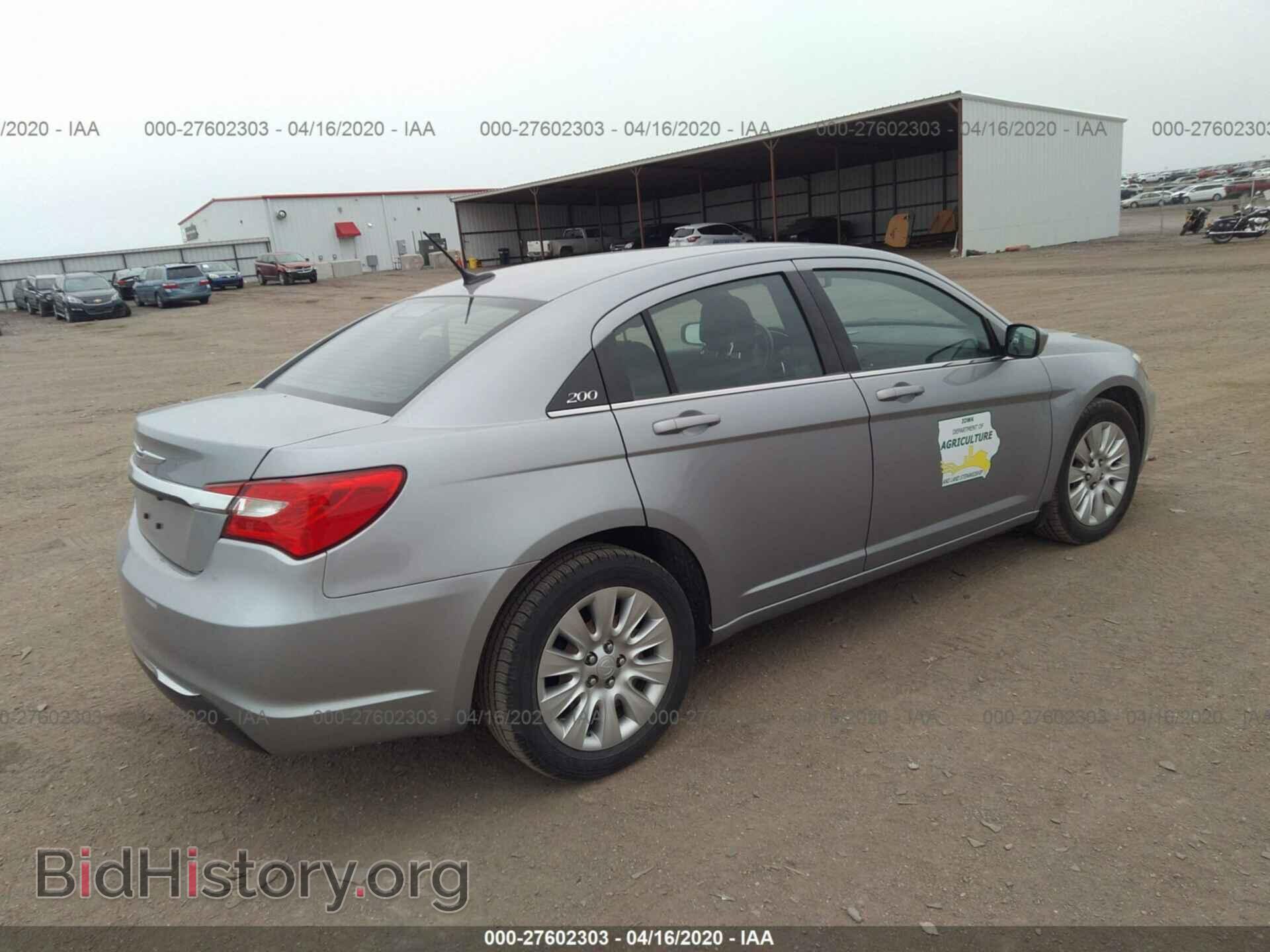 2013 CHRYSLER 200 - VIN: 1C3CCBAG4DN728848 - Photo 4