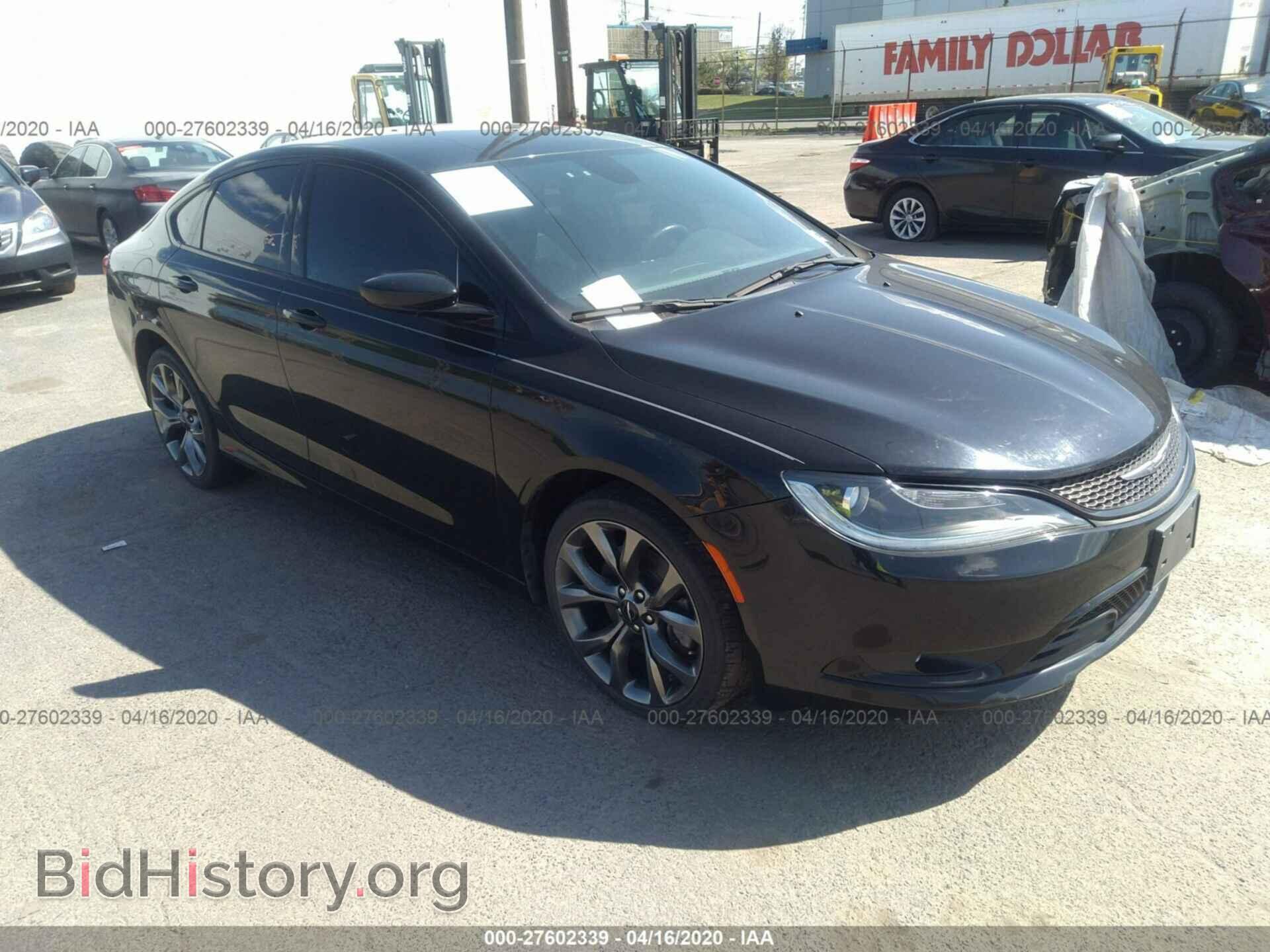 Photo 1C3CCCBB1FN527470 - CHRYSLER 200 2015