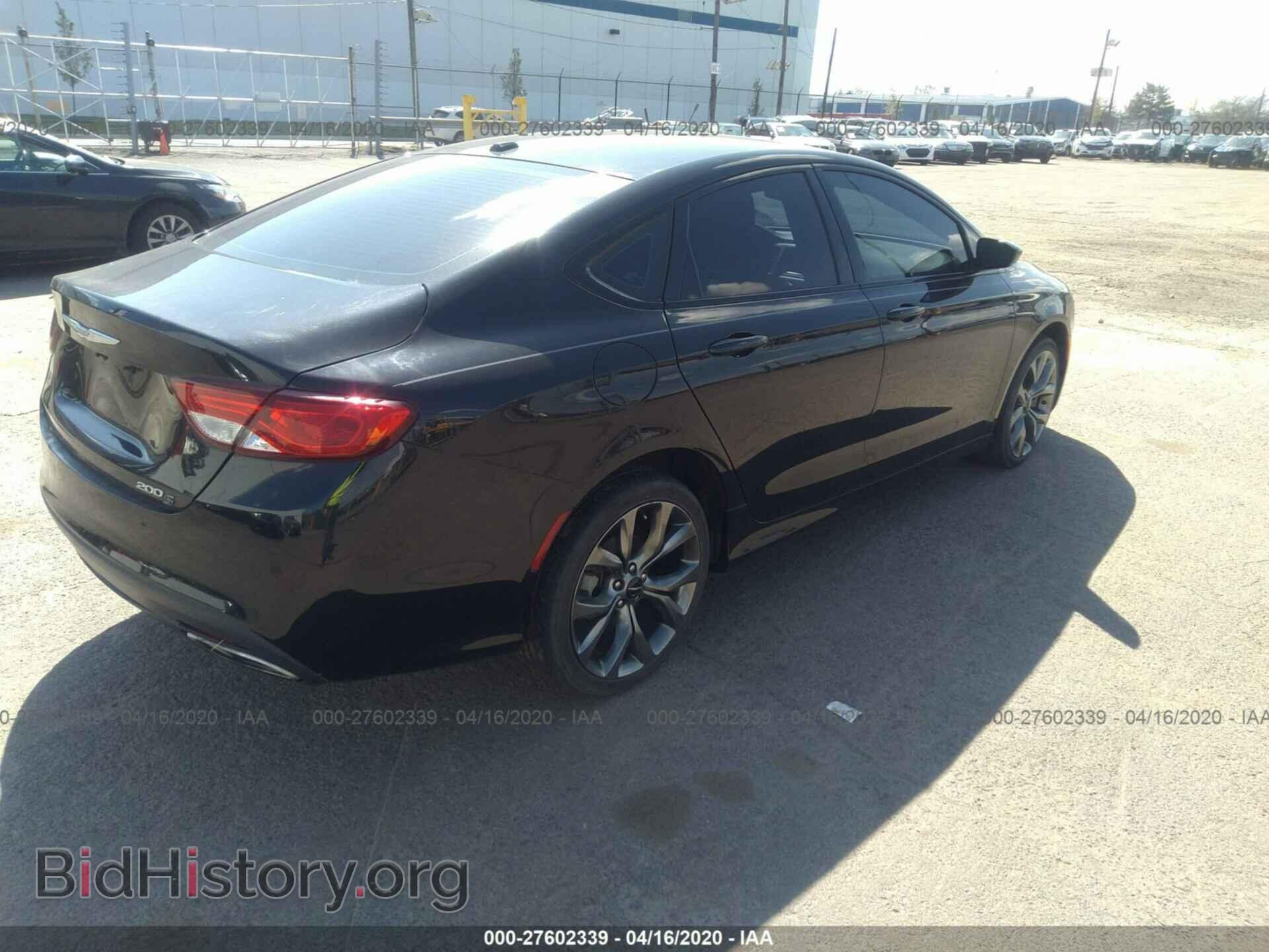 2015 CHRYSLER 200 - VIN: 1C3CCCBB1FN527470 - Photo 4