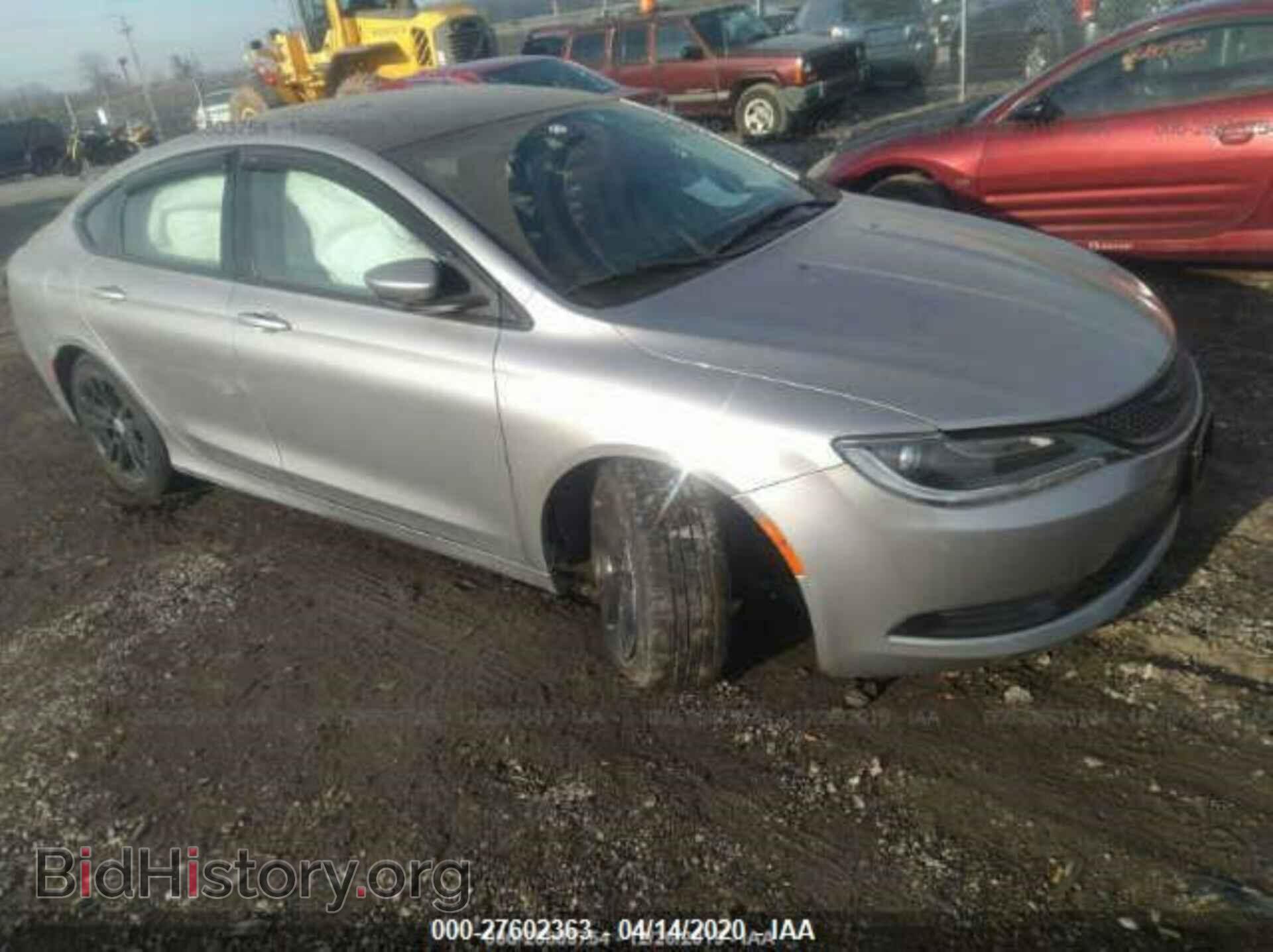 Фотография 1C3CCCAB5FN674361 - CHRYSLER 200 2015