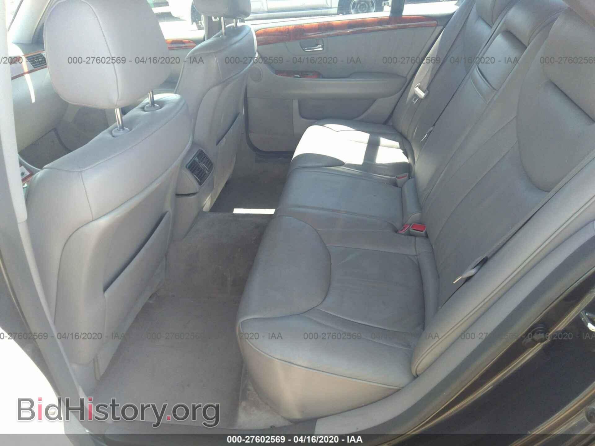 2006 LEXUS LS - VIN: JTHBN36F765049391 - Photo 8