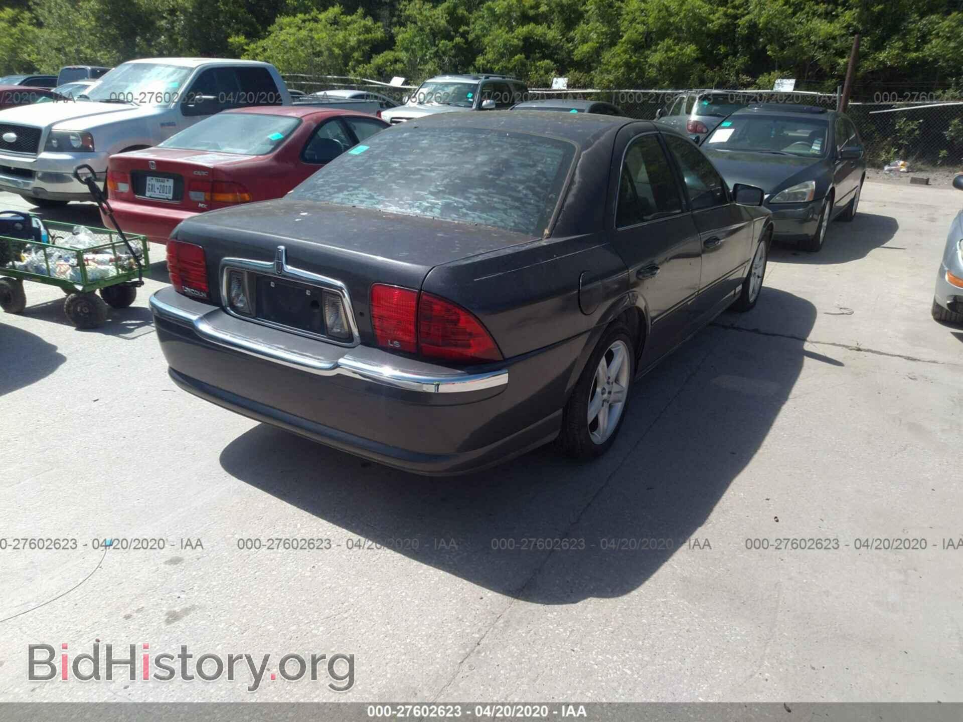 2000 LINCOLN LS - VIN: 1LNHM87A9YY882816 - Фото 4