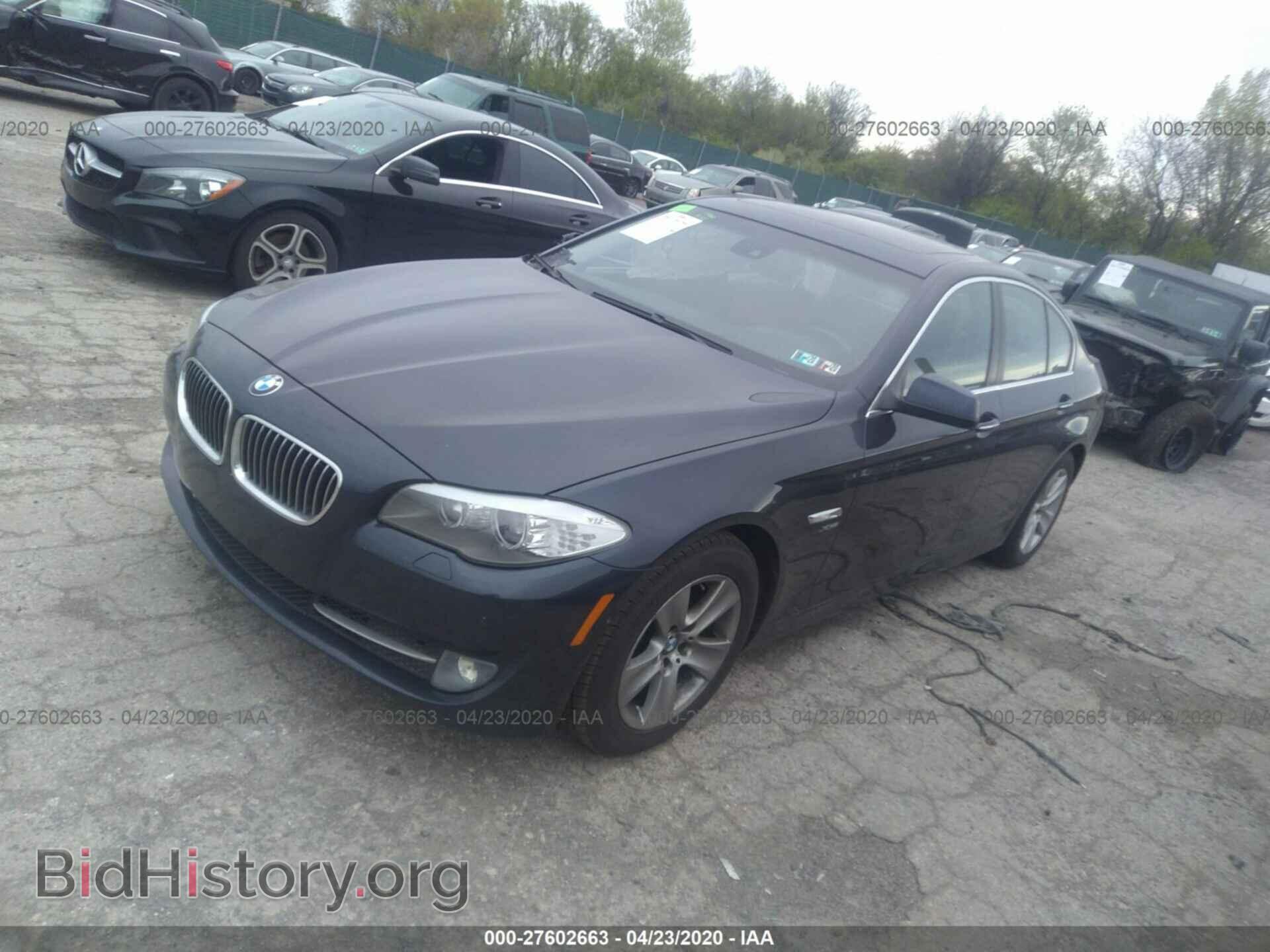 2012 BMW 528 - VIN: WBAXH5C58CDW11691 - Фото 2